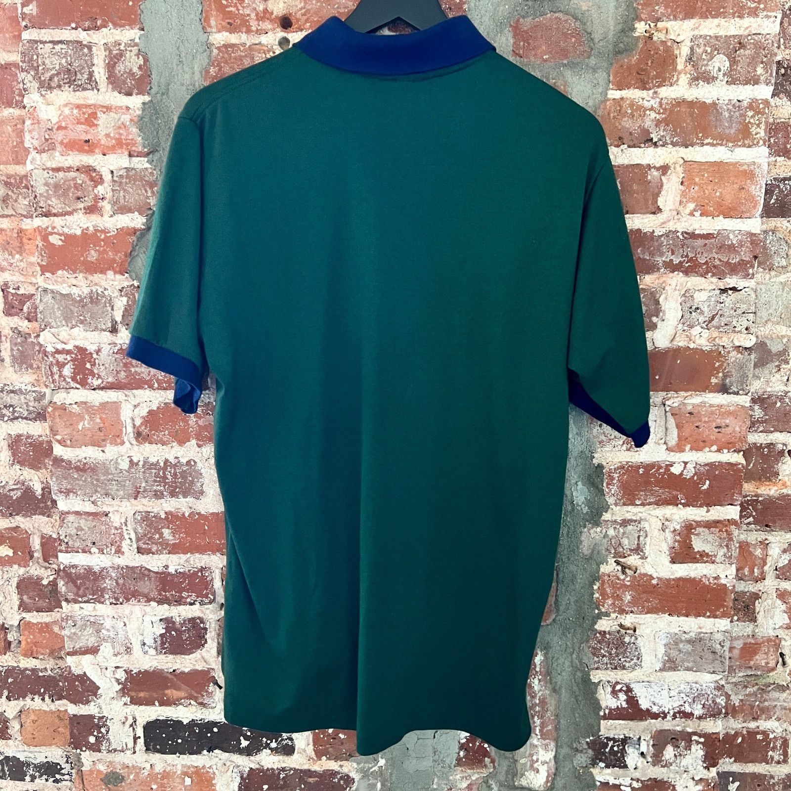 Vintage Vintage Made in USA Hilton Mens Green Polo Shirt L 21x29 Size US L / EU 52-54 / 3 - 5 Thumbnail