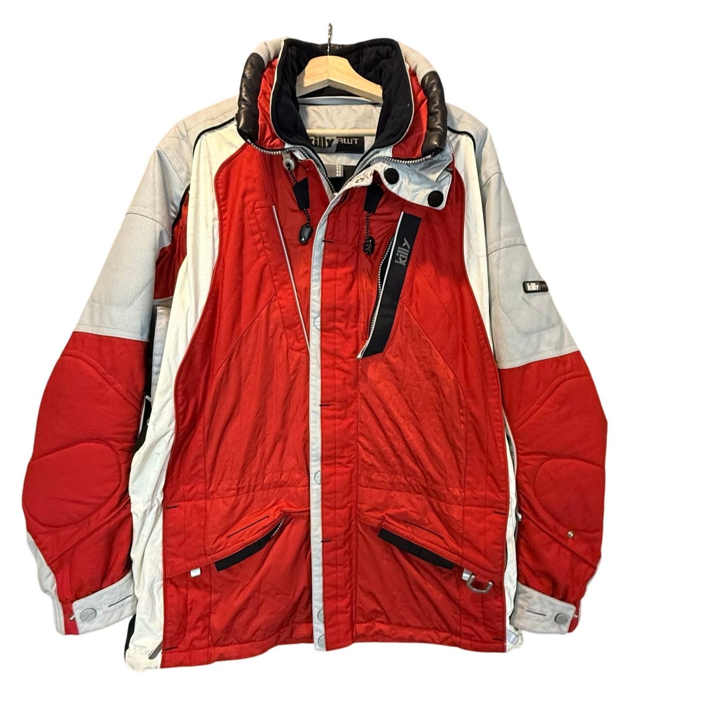 Other Killy AWT Red Ski Jacket Coat Parka Men 42 Y2K Retro Vintage Size US XL / EU 56 / 4 - 2 Thumbnail