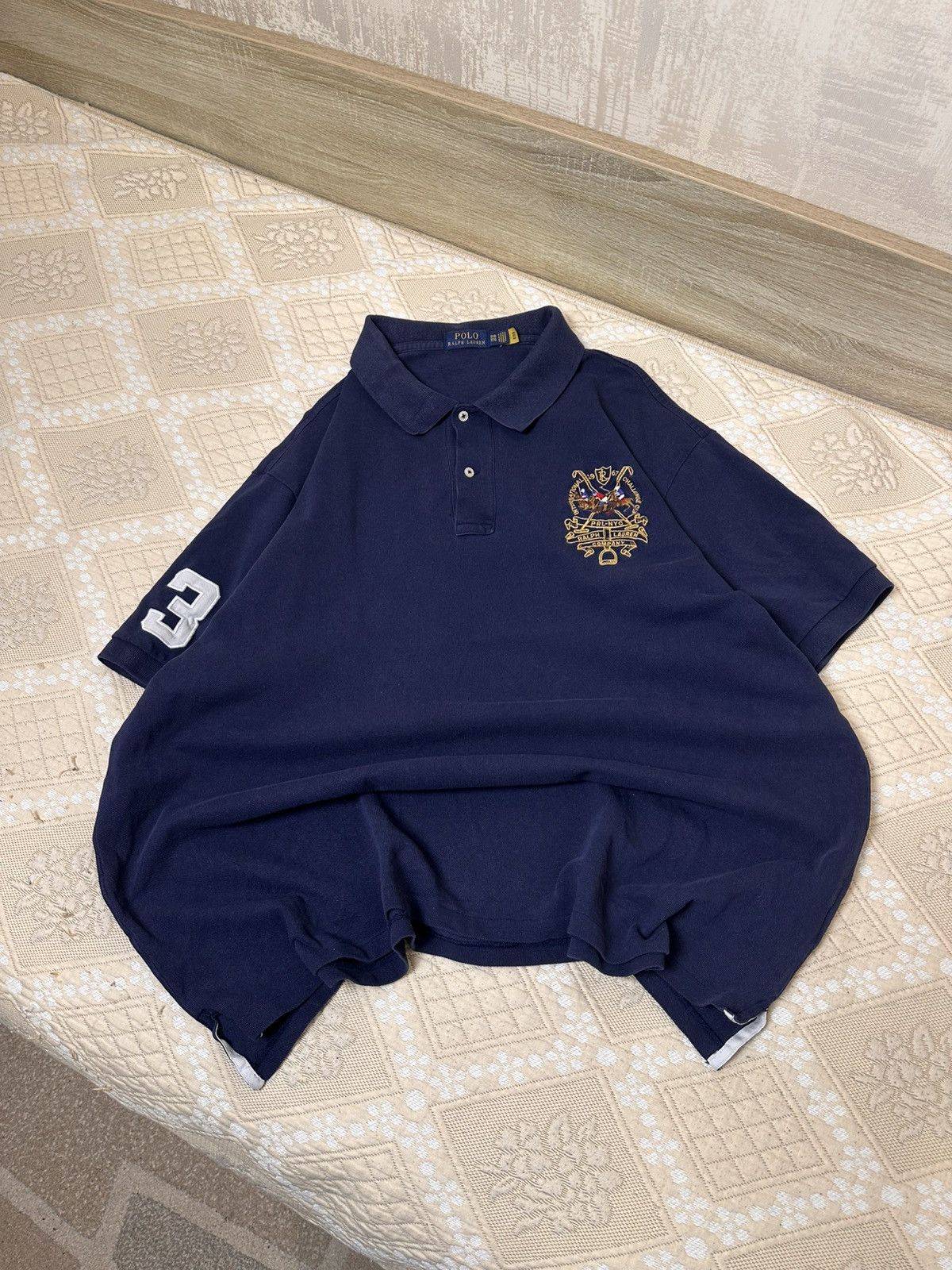 Polo Ralph Lauren 🔥 Polo Ralph Lauren Big Pony Y2K Chief Keef T Shirt Chicago Size US XXL / EU 58 / 5 - 2 Thumbnail