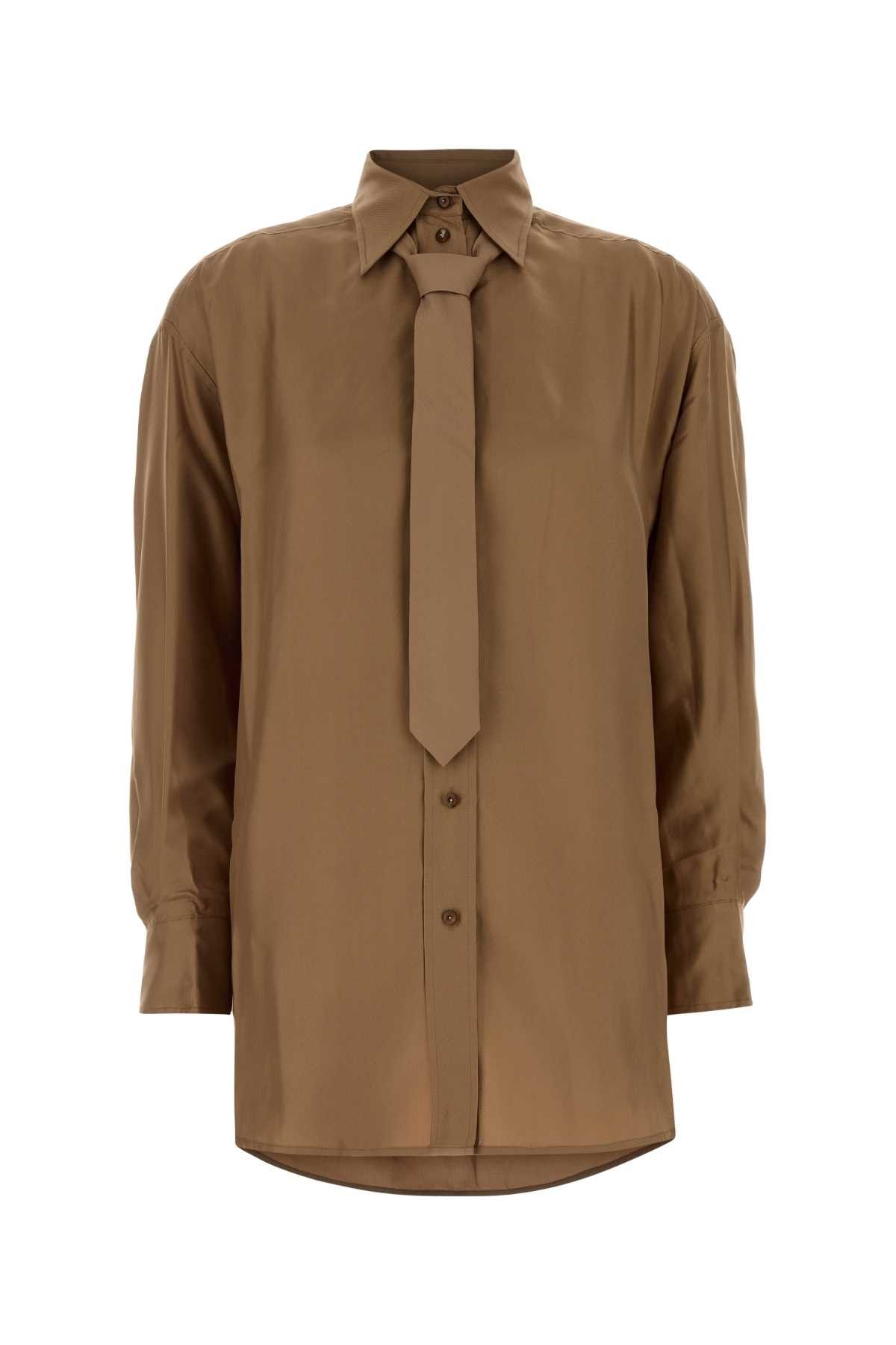 Zimmermann Biscuit Silk Shirt Size M / US 6-8 / IT 42-44 - 1 Thumbnail