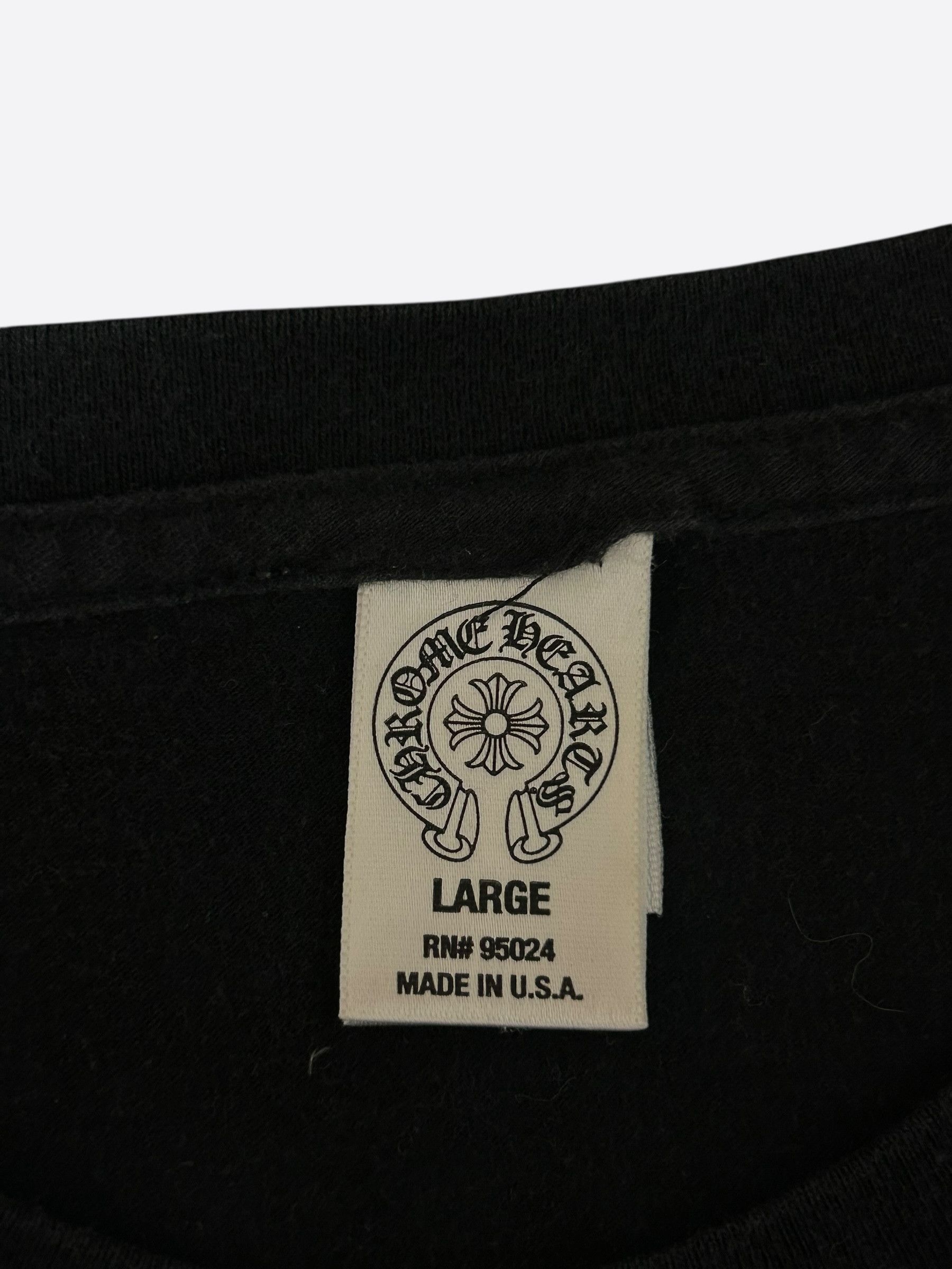 Chrome Hearts Chrome Hearts Black Foti Deer Logo T-Shirt Size US L / EU 52-54 / 3 - 3 Thumbnail