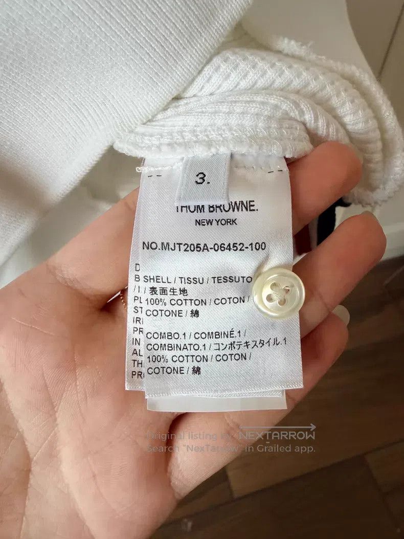 Thom Browne Thom Browne Waffle Crewneck Sweater Size US L / EU 52-54 / 3 - 6 Thumbnail