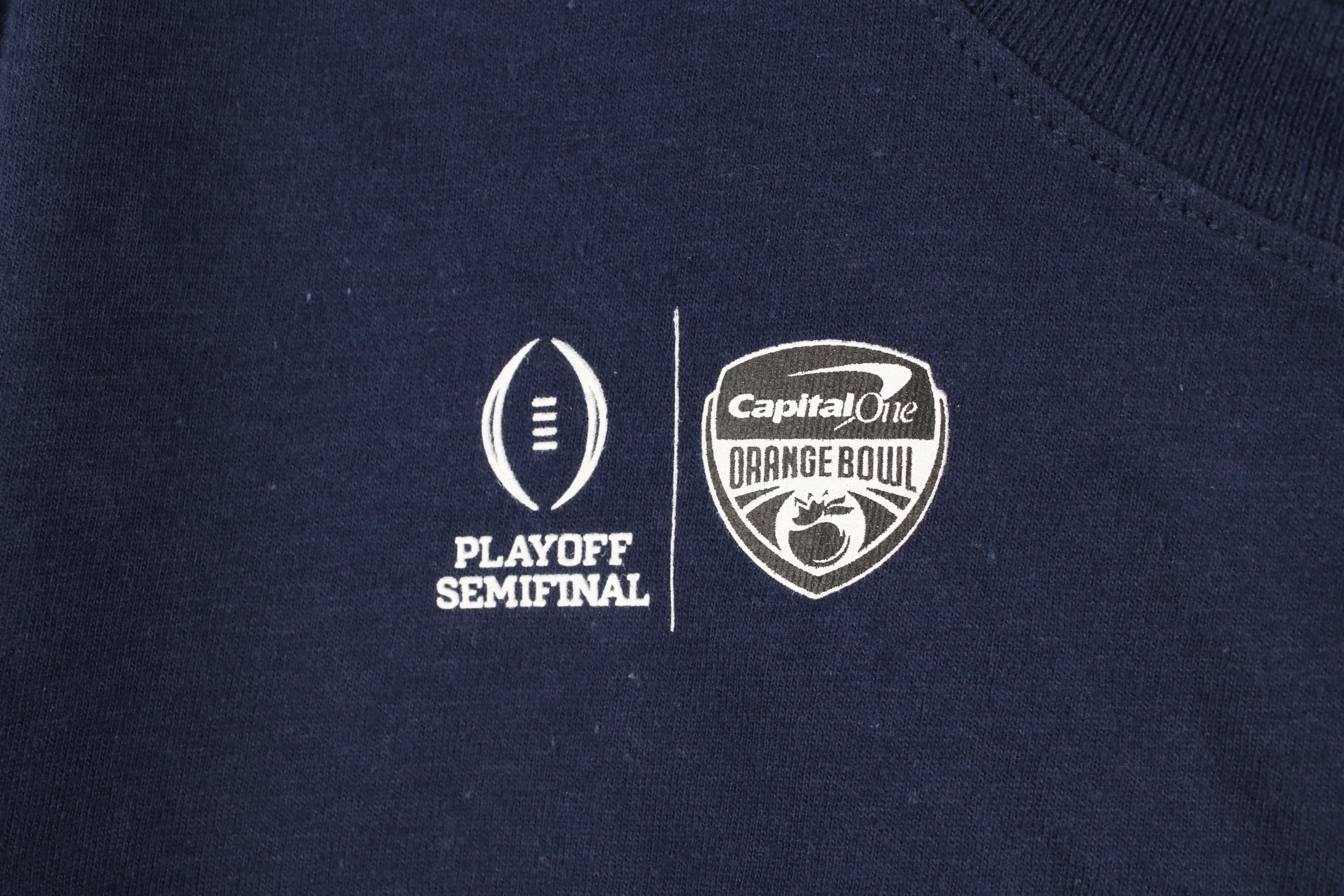 Nike × Vintage Nike Bowl University of Michigan Football T-Shirt Blue Size L / US 10 / IT 46 - 6 Thumbnail