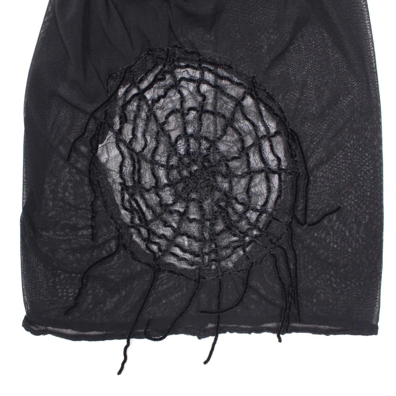 Jean Paul Gaultier JEAN PAUL GAULTIER SS 2003 SPIDER WEB MESH TOP Size M / US 6-8 / IT 42-44 - 5 Thumbnail