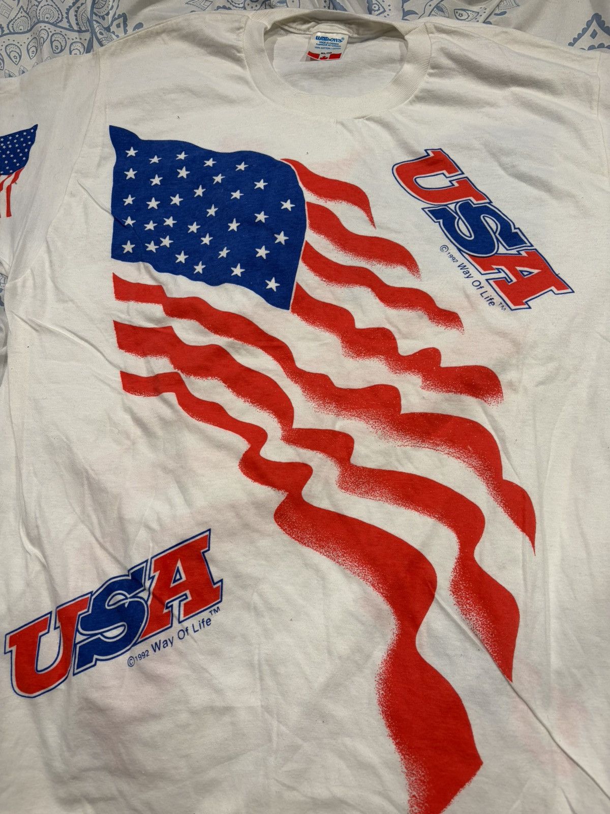 Vintage Vintage USA Shirt XL Size US XL / EU 56 / 4 - 2 Thumbnail