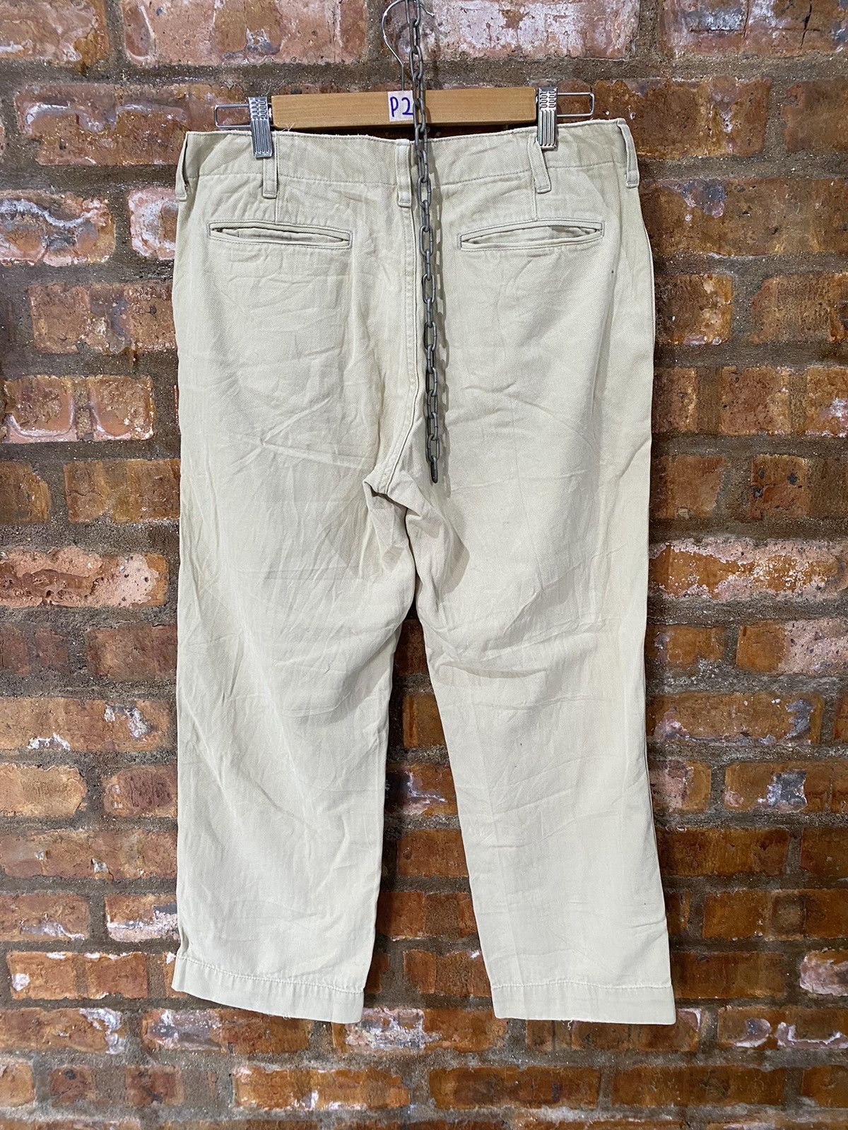 Comme des Garcons × Comme des Garcons Homme × Comme des Garcons Homme Plus 2000s CDG Homme Herringbone pants Size US 30 / EU 46 - 10 Thumbnail