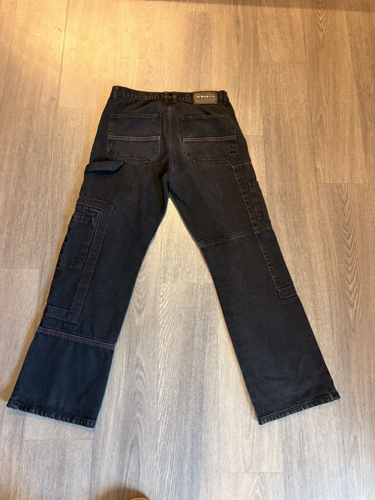 Les Benjamins Les Benjamins FW21 BlackDenim Pant Size US 31 - 2 Thumbnail