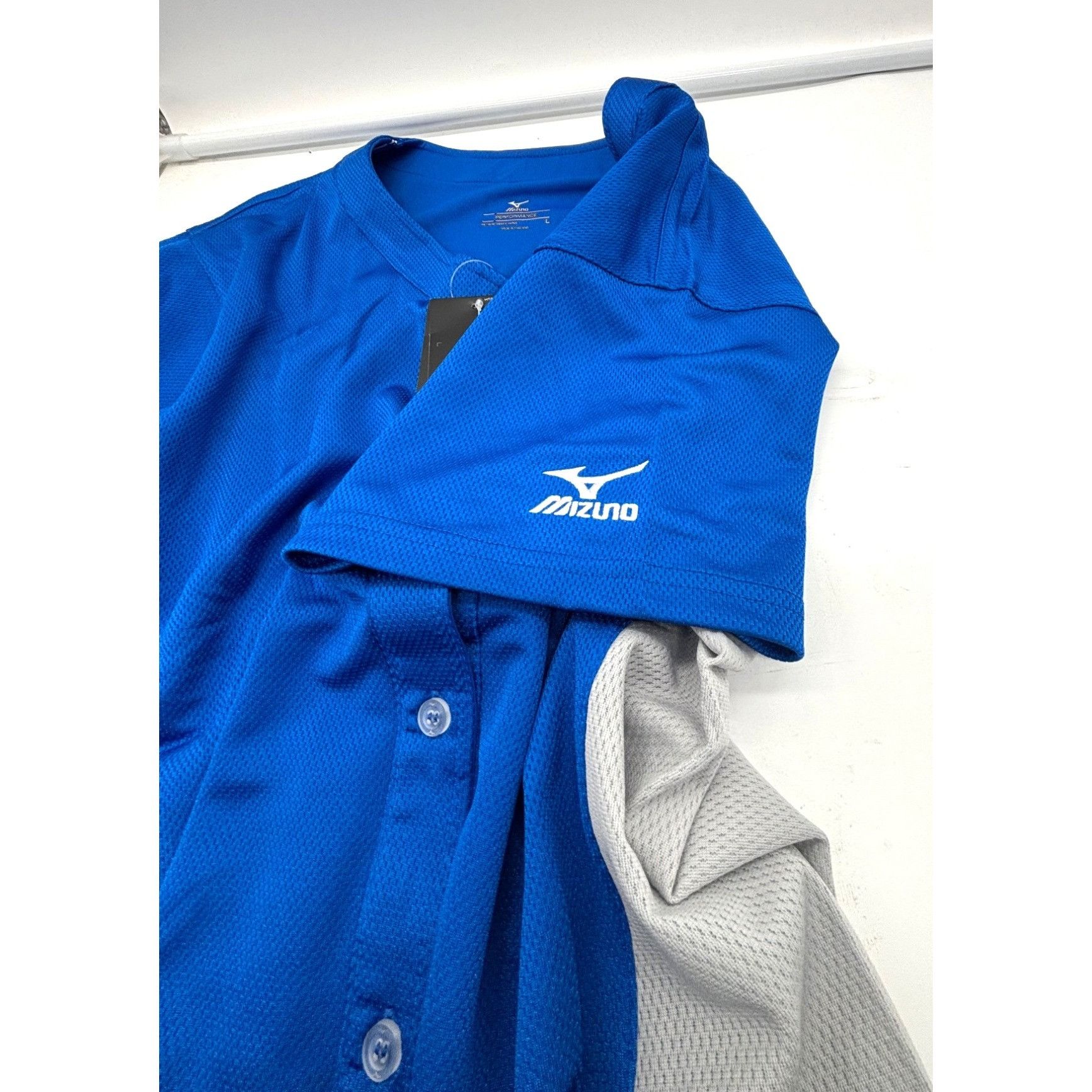 Mizuno Mizuno Women's Pro Full Button Softball Game Jersey, 350581, Size L / US 10 / IT 46 - 8 Thumbnail