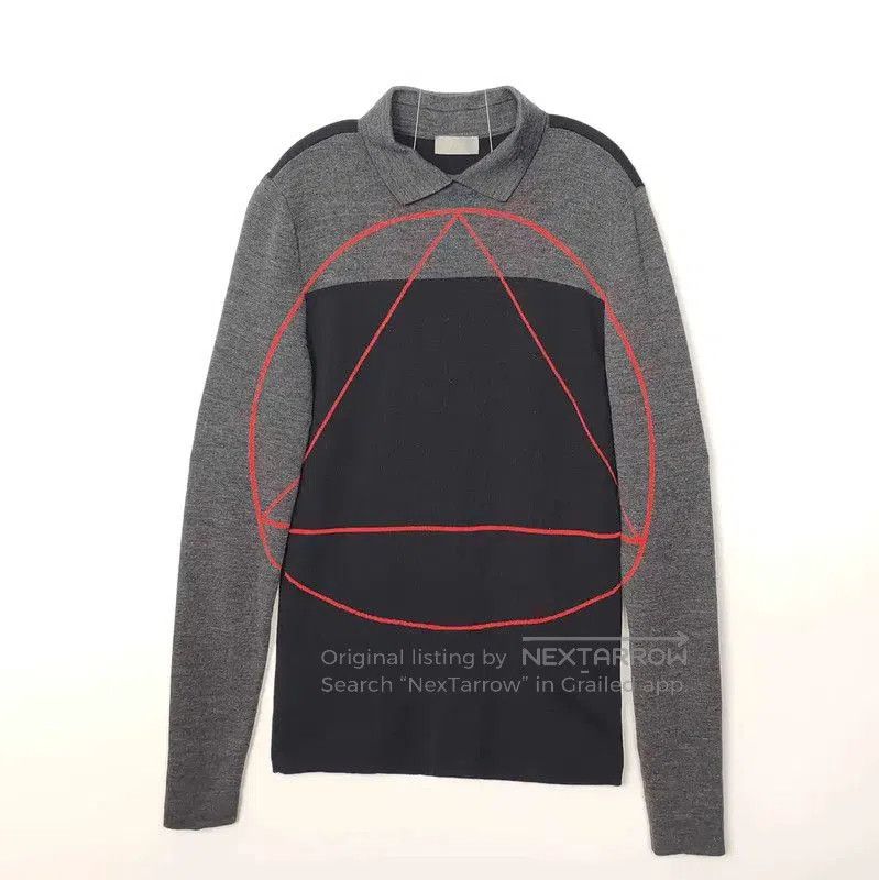 Other Dior Gray Wool Pullover Sweater for Men . Size US S / EU 44-46 / 1 - 1 Thumbnail