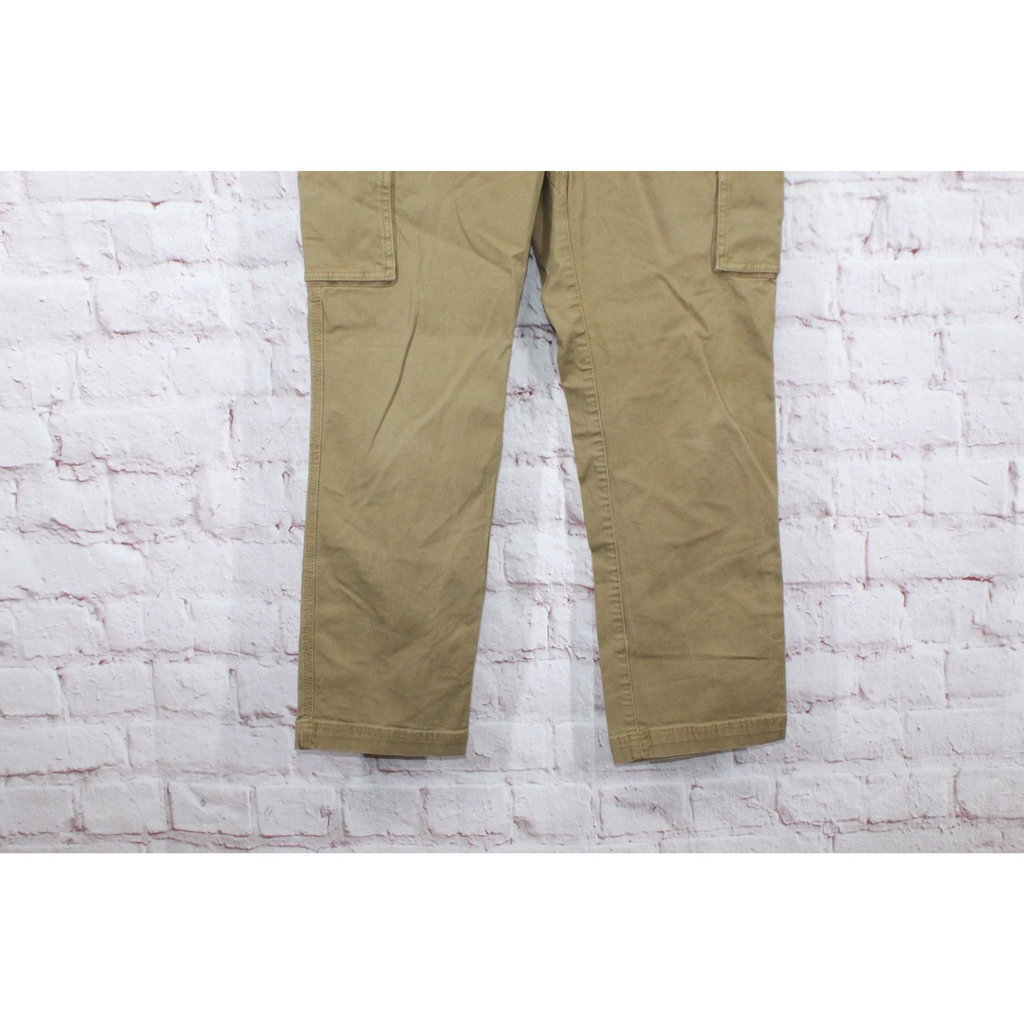 L.L. Bean LL Bean BeanFlex Cargo Pants Brown Standard Fit 33x29 Size US 33 - 2 Thumbnail