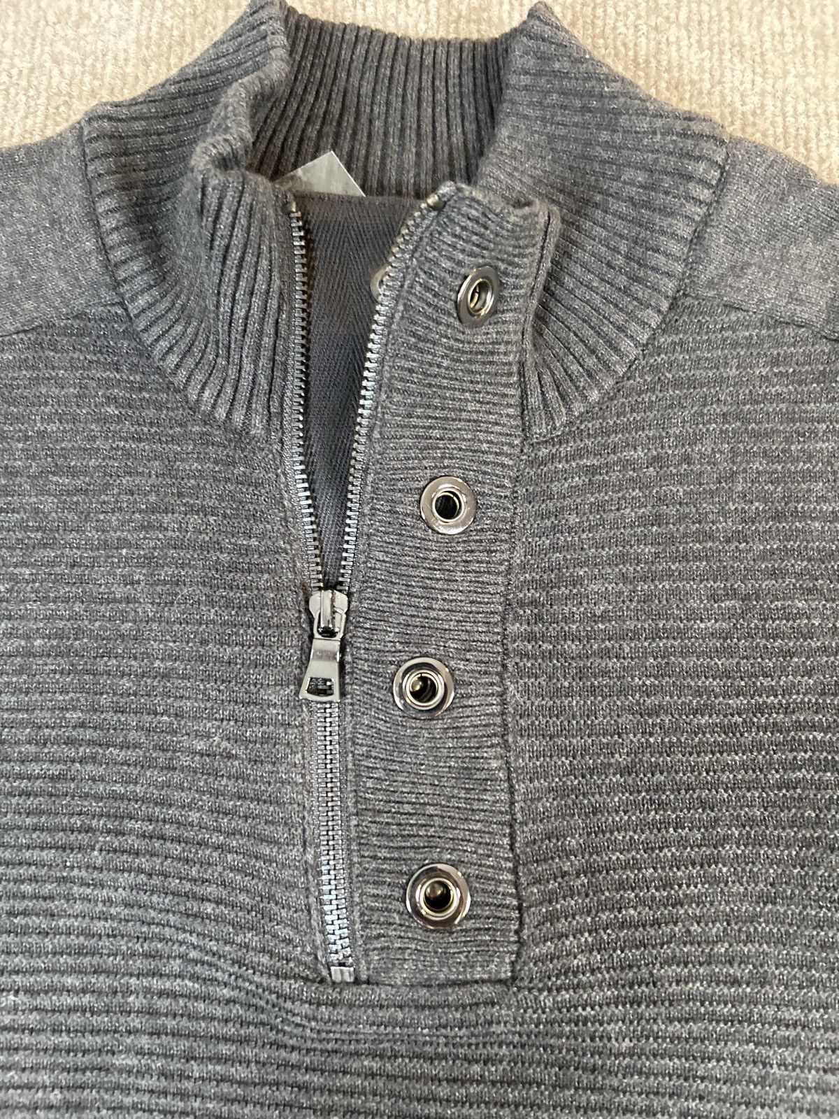 I.N.C INC International Concepts Men’s Sweater 1/4 Zip NWT 0195 Size US M / EU 48-50 / 2 - 2 Thumbnail