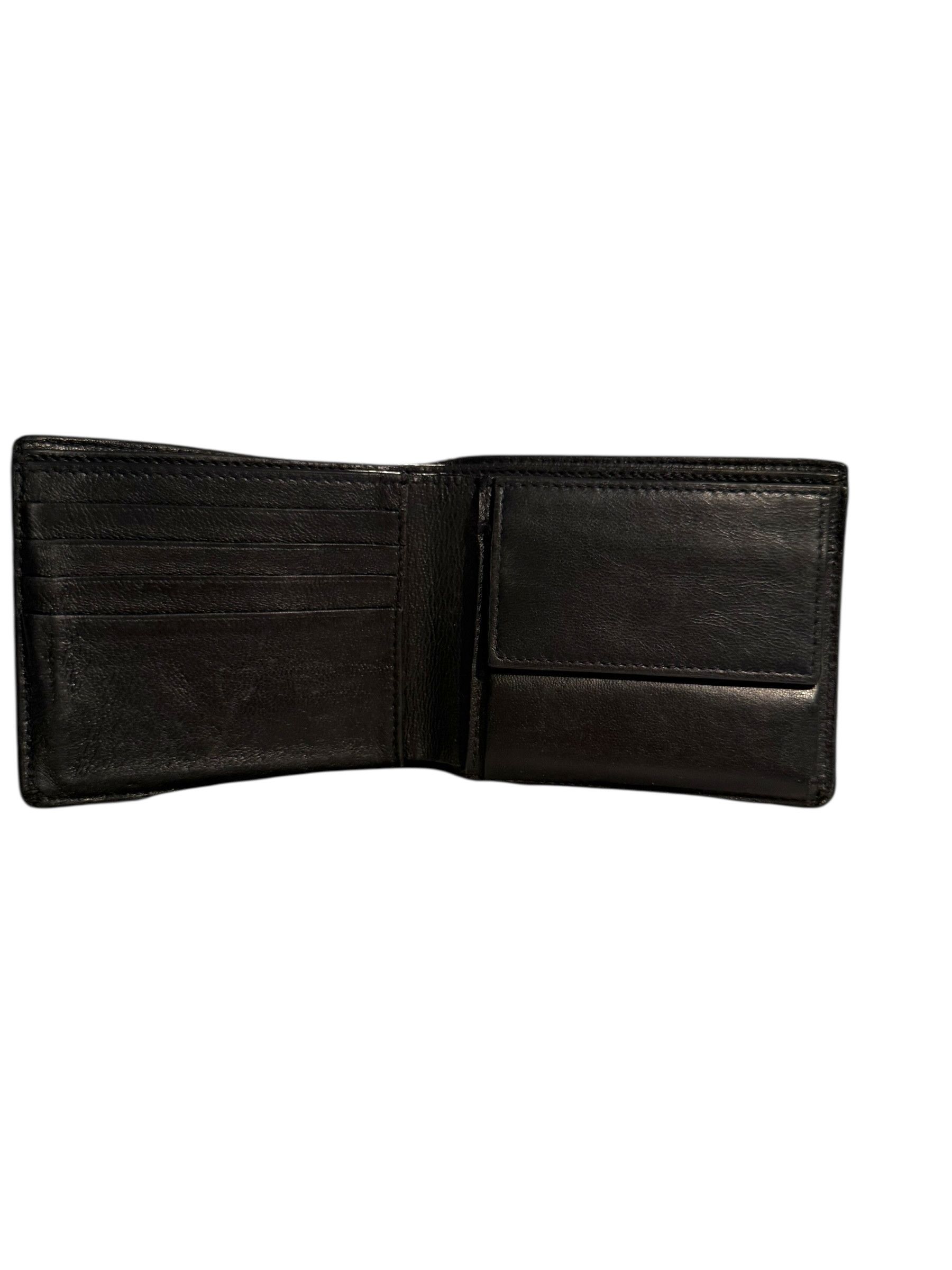 Balenciaga Vintage Balenciaga Leather Logo Bifold Wallet Size ONE SIZE - 3 Thumbnail