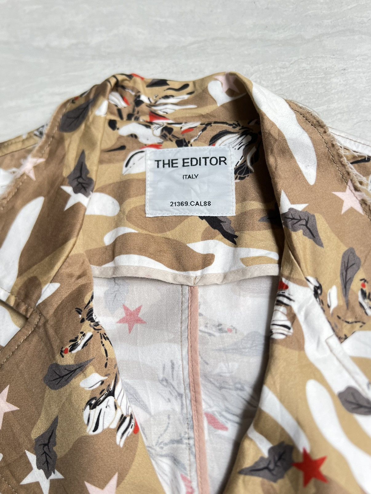 Other THE EDITOR ITALY Light Jacket/Outer Size US M / EU 48-50 / 2 - 10 Thumbnail