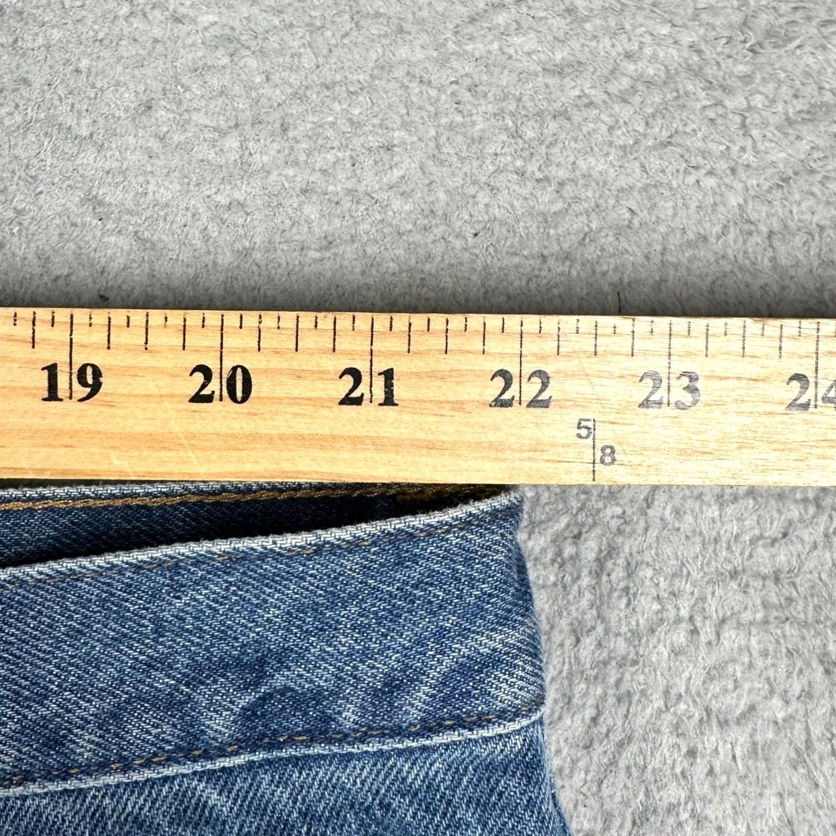 Vintage L.L. Bean Jeans Mens 44X30 Blue Classic Fit Straight Leg 5 Pocket Denim Jeans Size US 44 / EU 60 - 4 Thumbnail