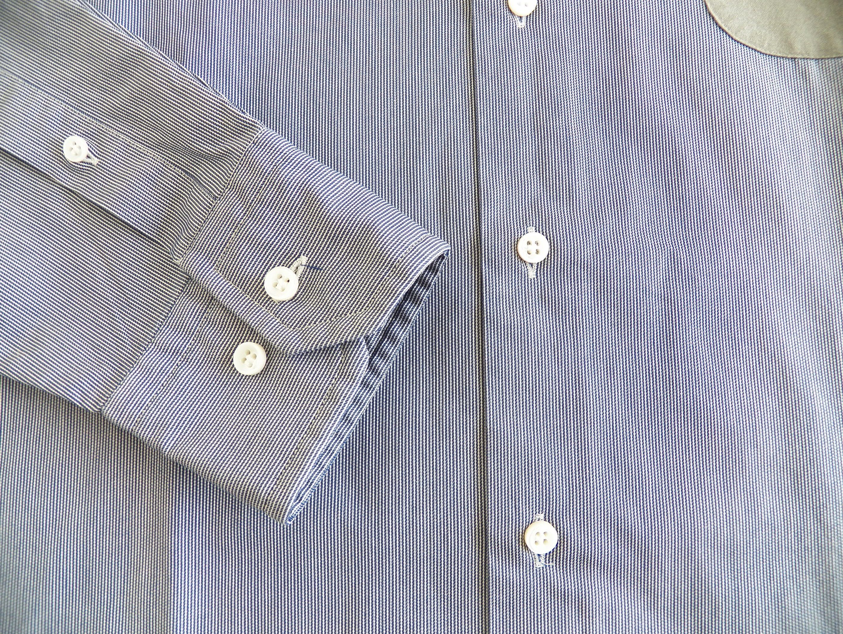 Hugo Boss Hugo Boss Tailored Mens Dress Shirt Size 39 15.5 Pinstripe Size 40R - 2 Thumbnail