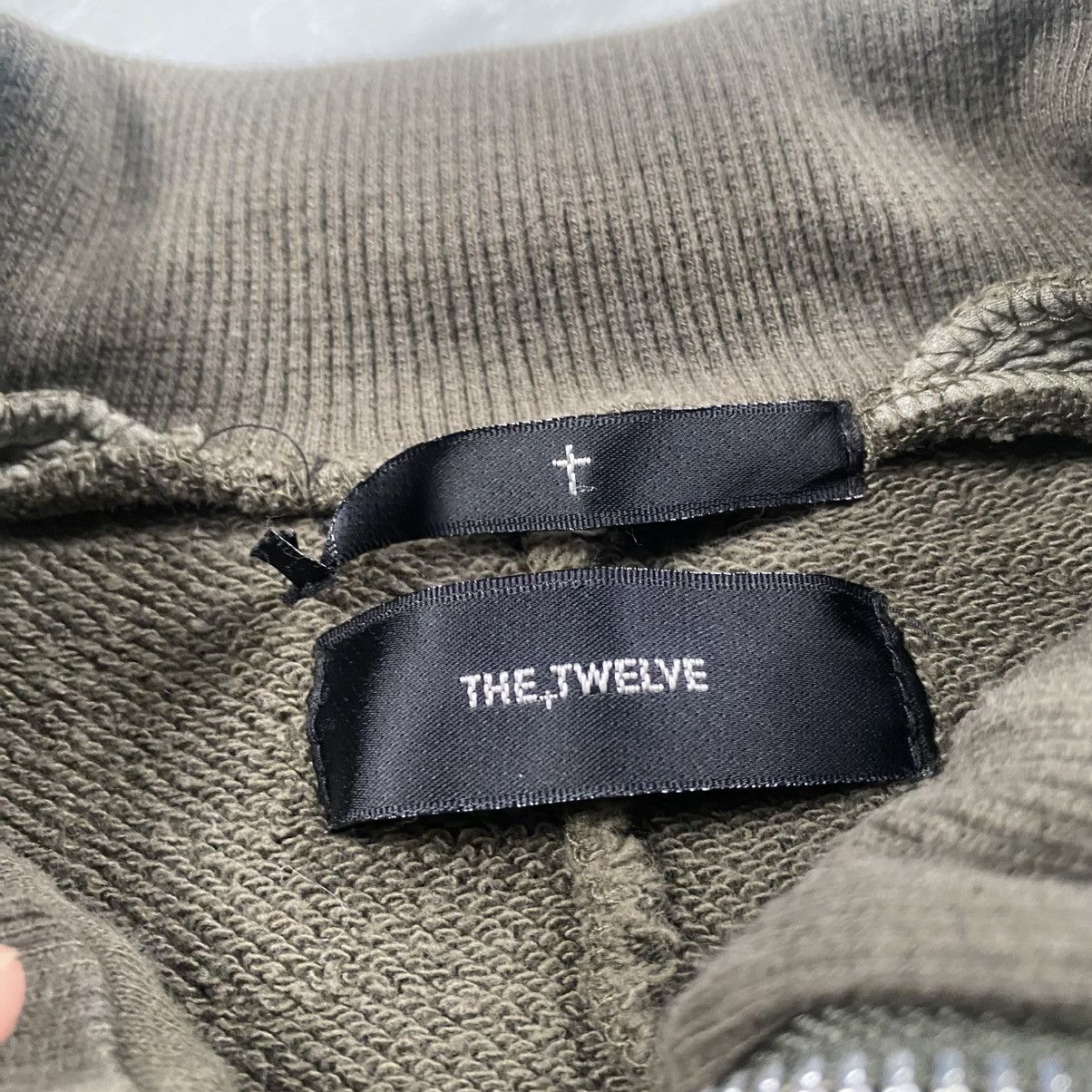 Japanese Brand Rare The Twelve Cross Army Zip Up Sweater Jacket Size S / US 4 / IT 40 - 7 Thumbnail