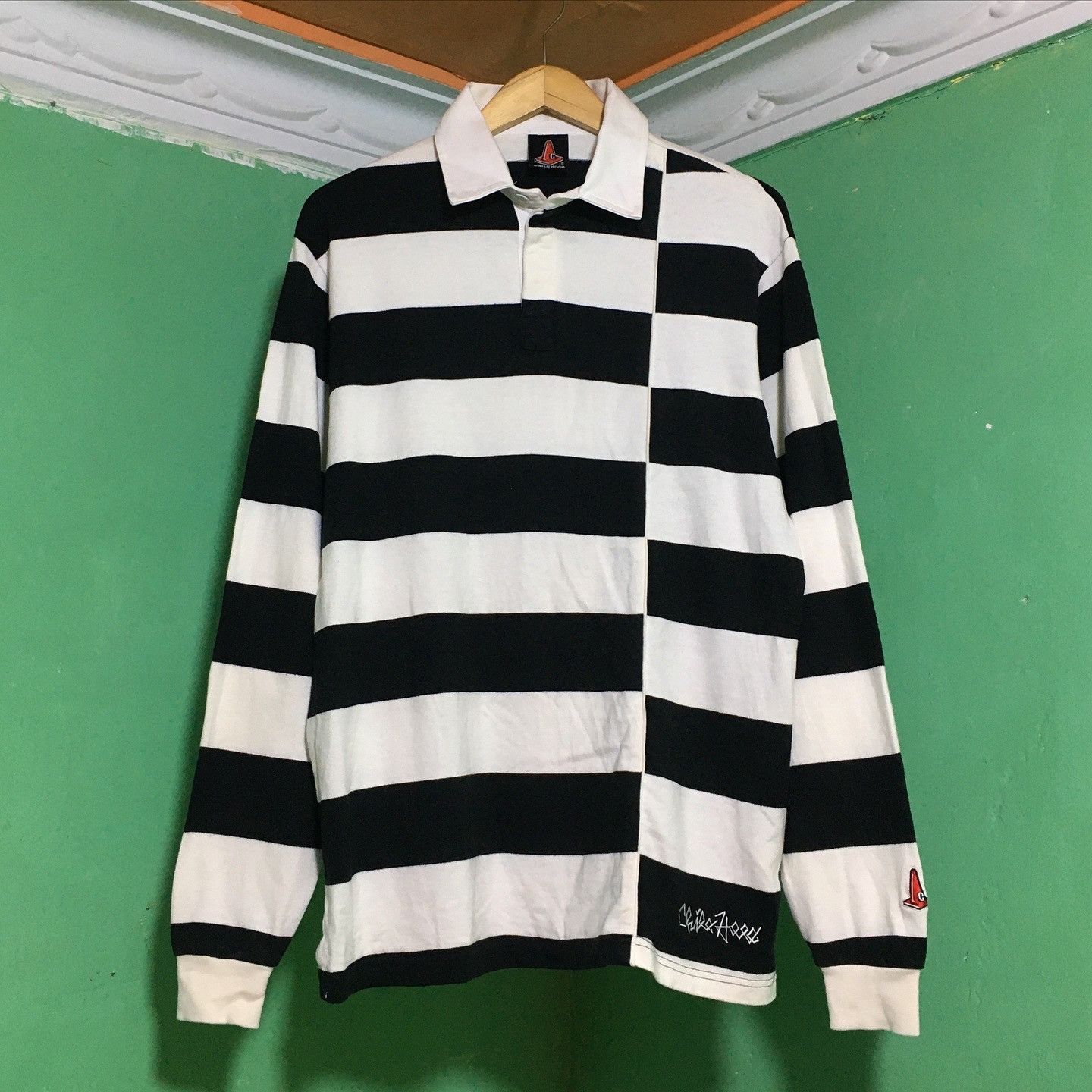 Japanese Brand Childhood Japan Polo Rugby Shirt Size US L / EU 52-54 / 3 - 1 Thumbnail