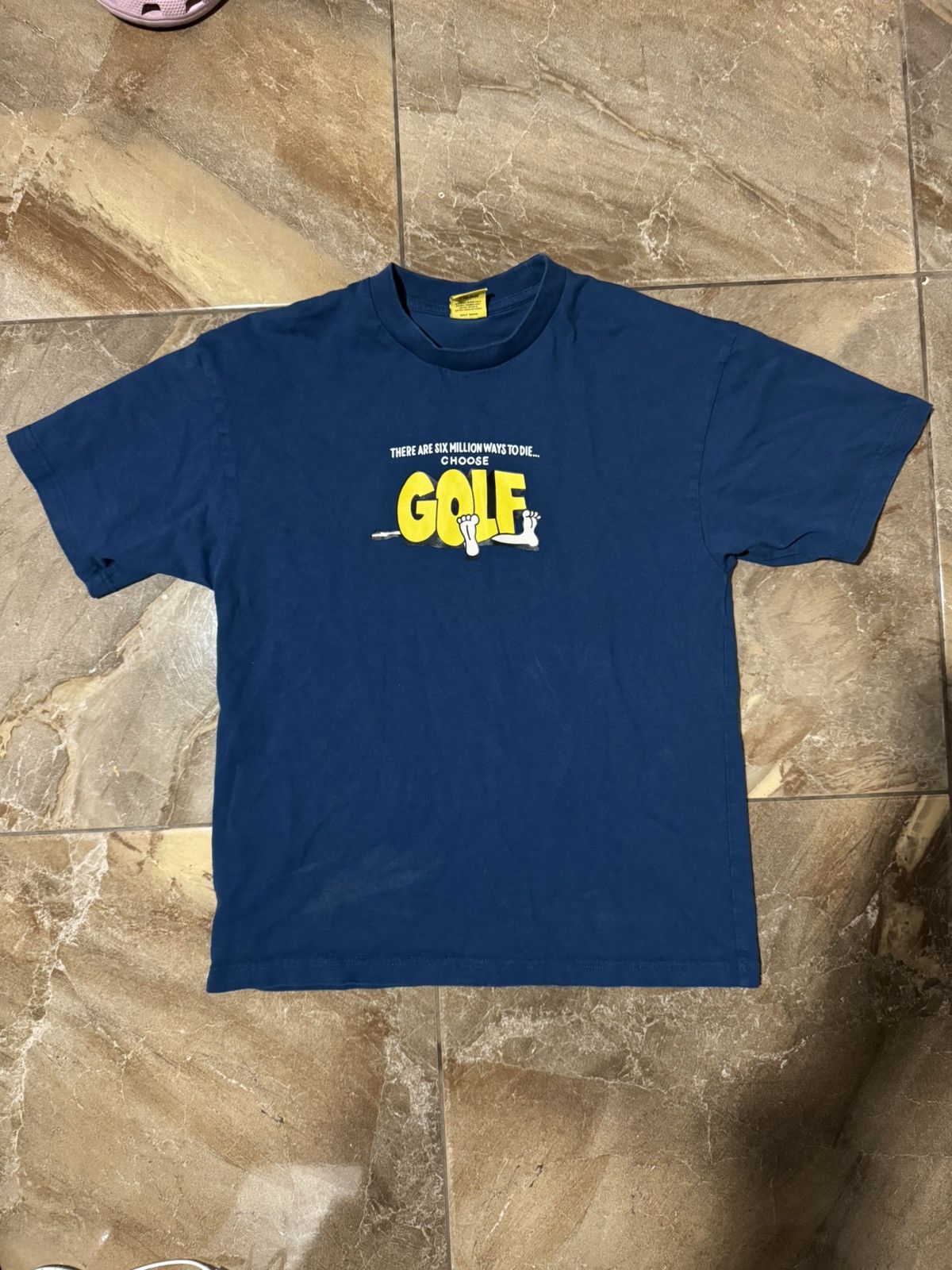Golf Wang GOLF wang navy T shirt Size US S / EU 44-46 / 1 - 1 Thumbnail