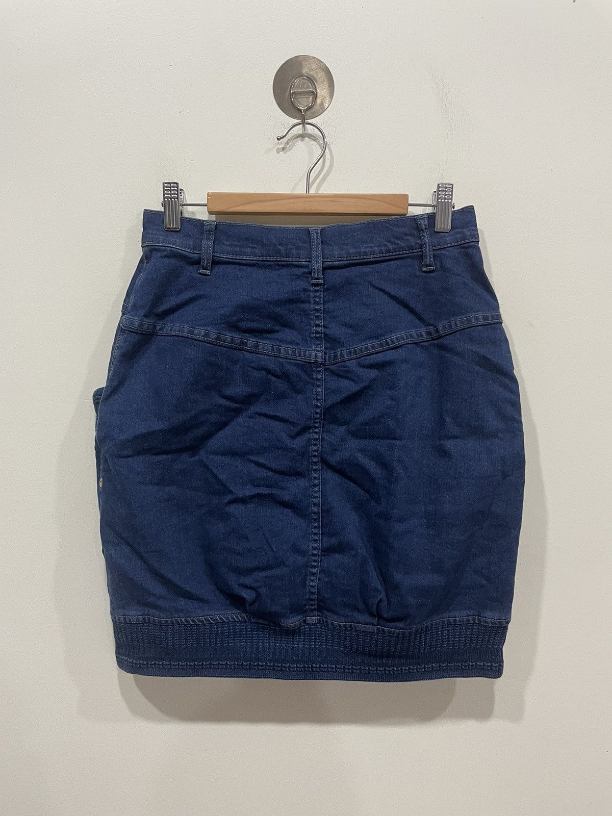 mercibeaucoup Mercibeaucoup Denim Mini Skirt Size 28" / US 6 / IT 42 - 2 Thumbnail