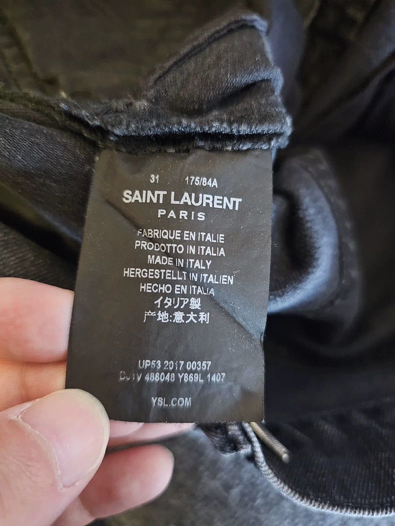 Saint Laurent Paris Saint Laurent Paris jeans 2505-Nextarrow Size US 31 - 5 Thumbnail