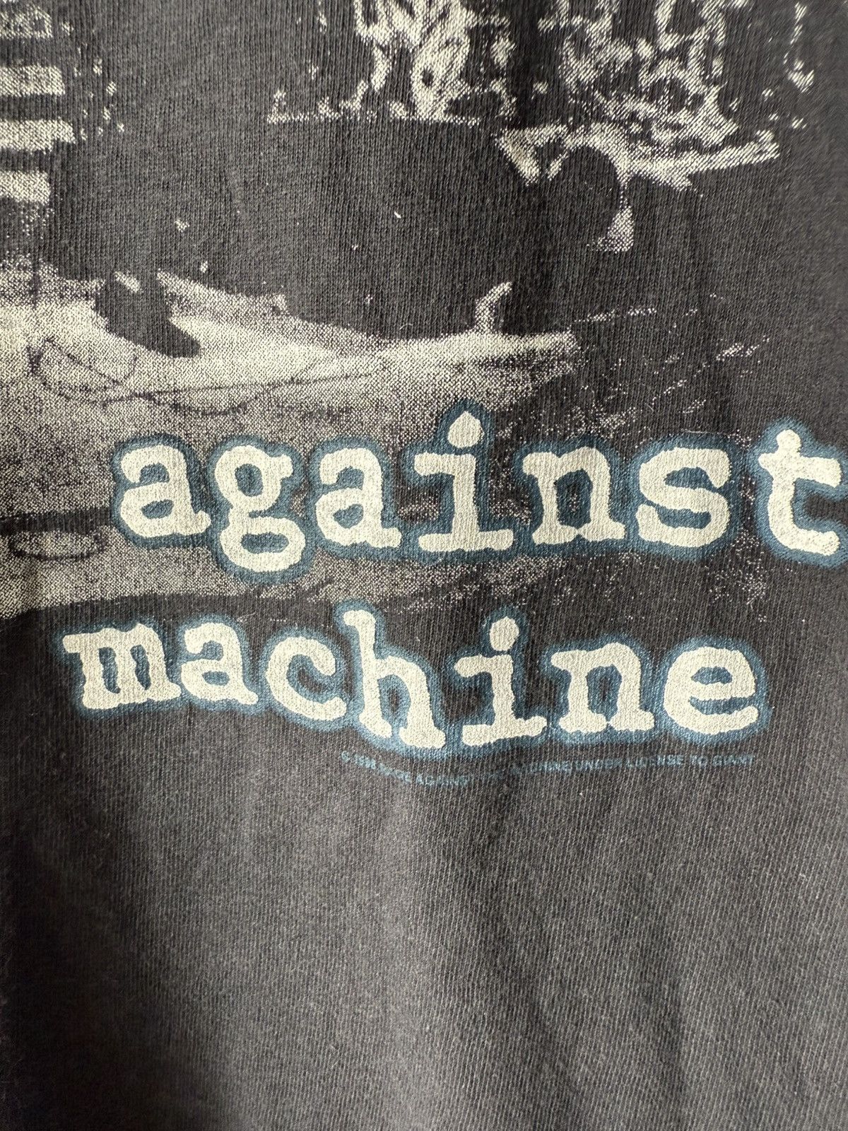 Band Tees × Vintage Vintage 90s Rage against the machine Shirt Size US XL / EU 56 / 4 - 7 Thumbnail