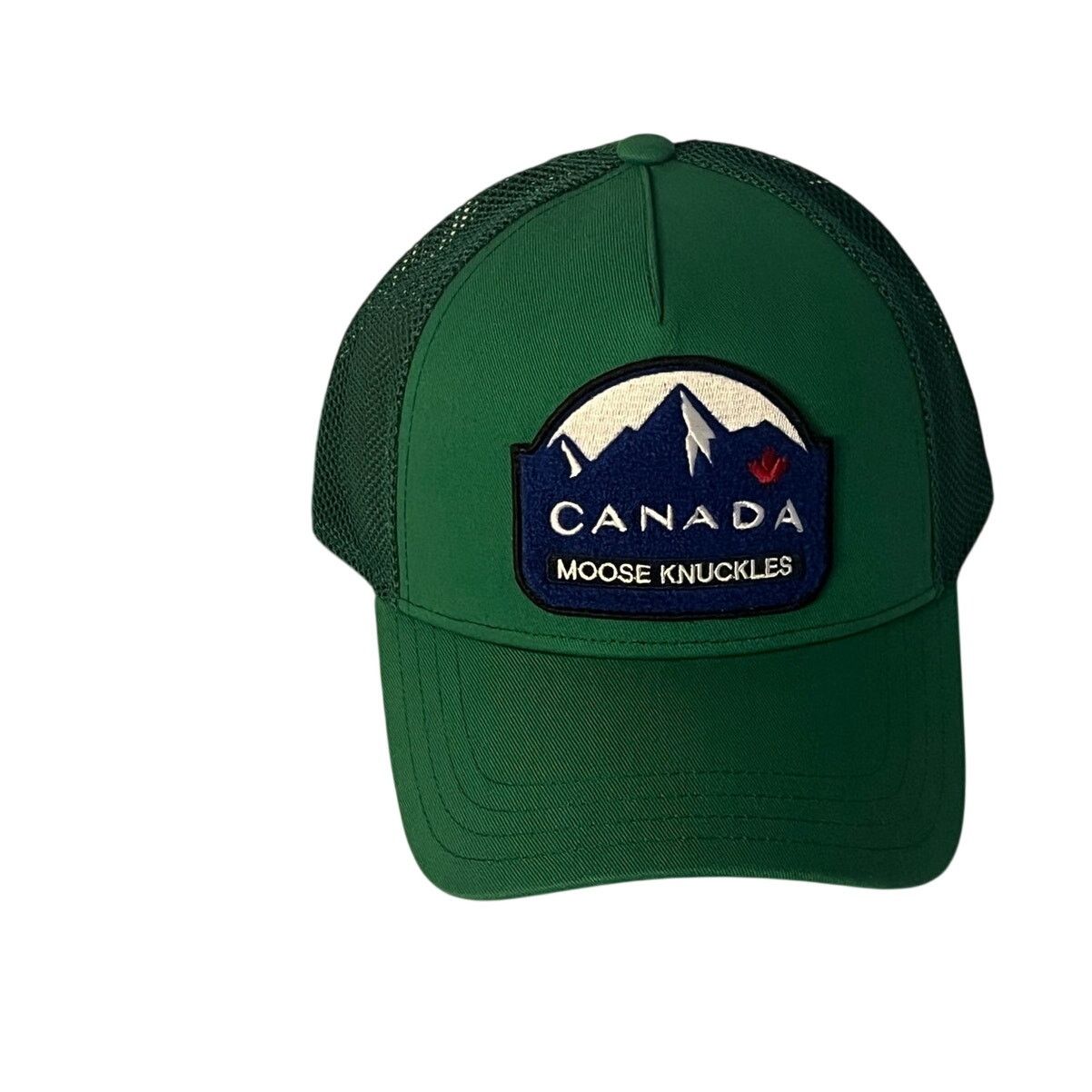 Moose Knuckles Moose Knuckles Canadiana Patch Cap Malachite/Green NWT Size ONE SIZE - 1 Thumbnail