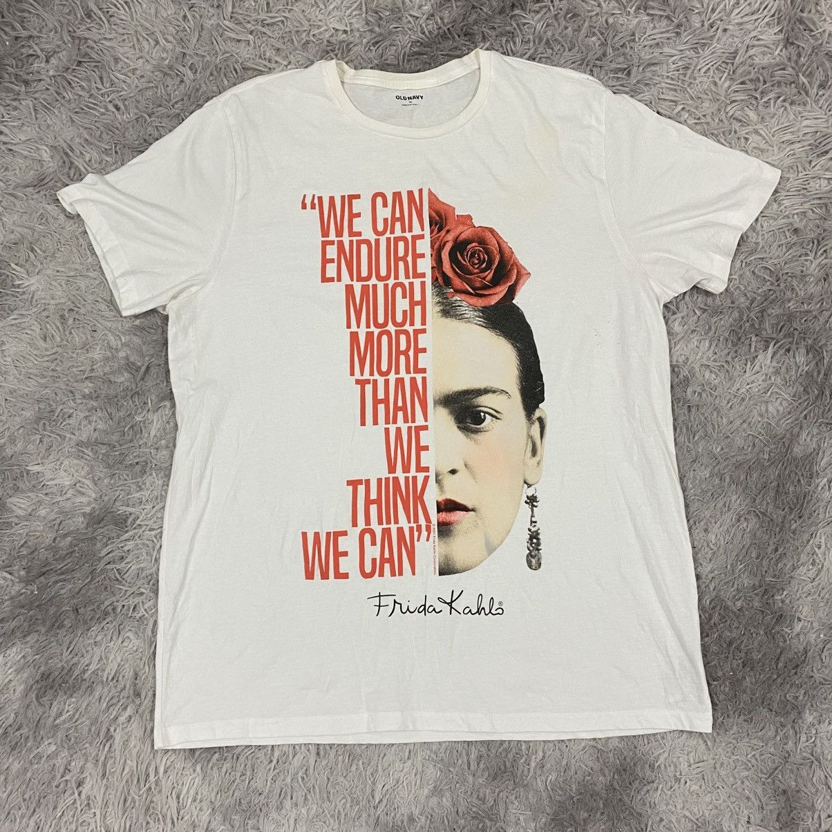 Old Navy Art tee frida kahlo Size US XL / EU 56 / 4 - 1 Thumbnail