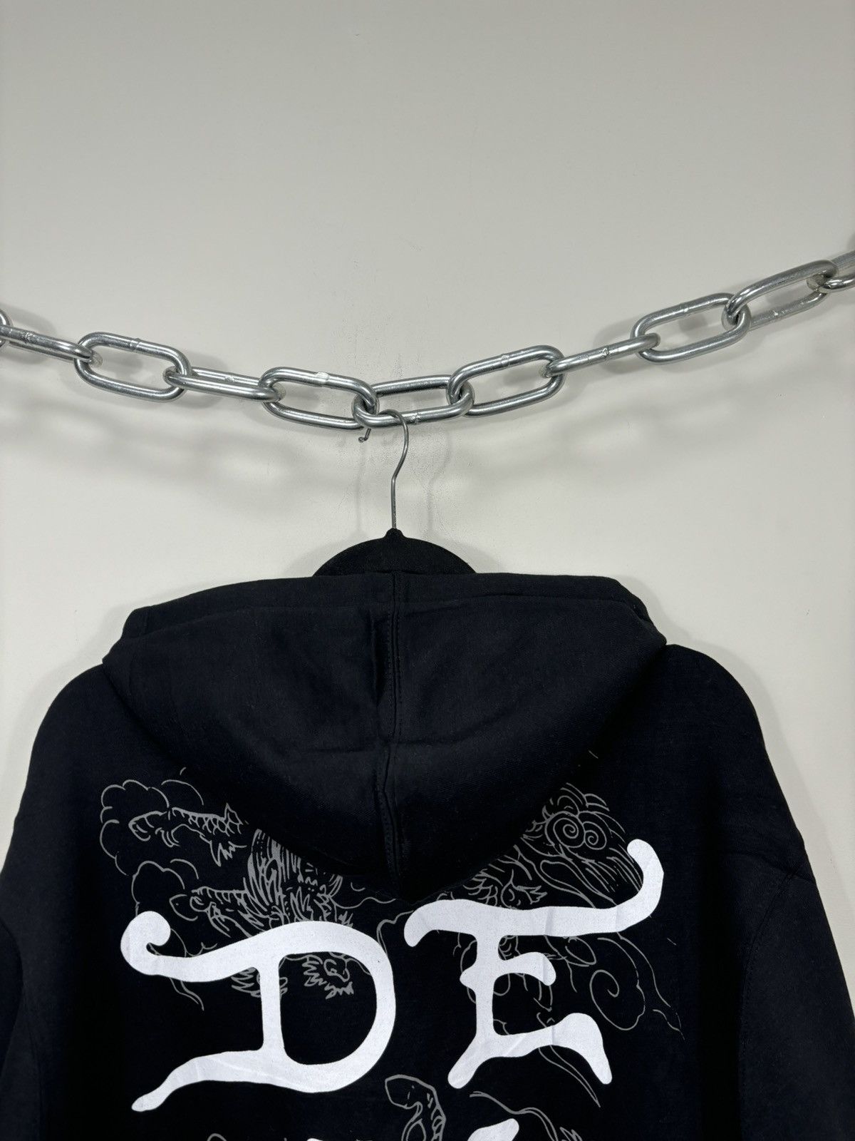 Ed Hardy Ed Hardy Chinese Dragon Tattoo Logo NEW Black Hype Hoodie Size US XL / EU 56 / 4 - 16 Thumbnail
