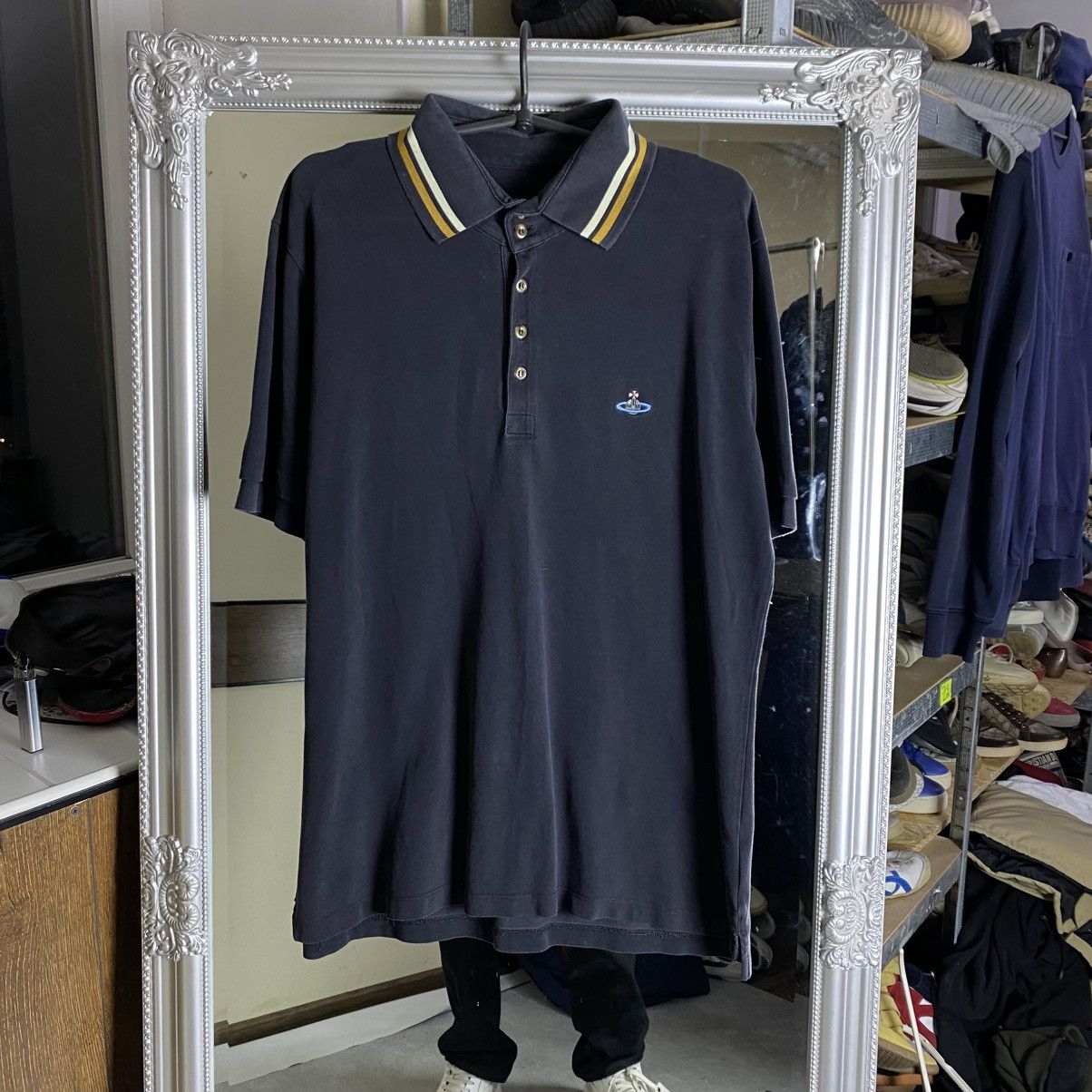 Vivienne Westwood Vivienne Westwood Polo Logo T-shirt Size US XXL / EU 58 / 5 - 1 Thumbnail