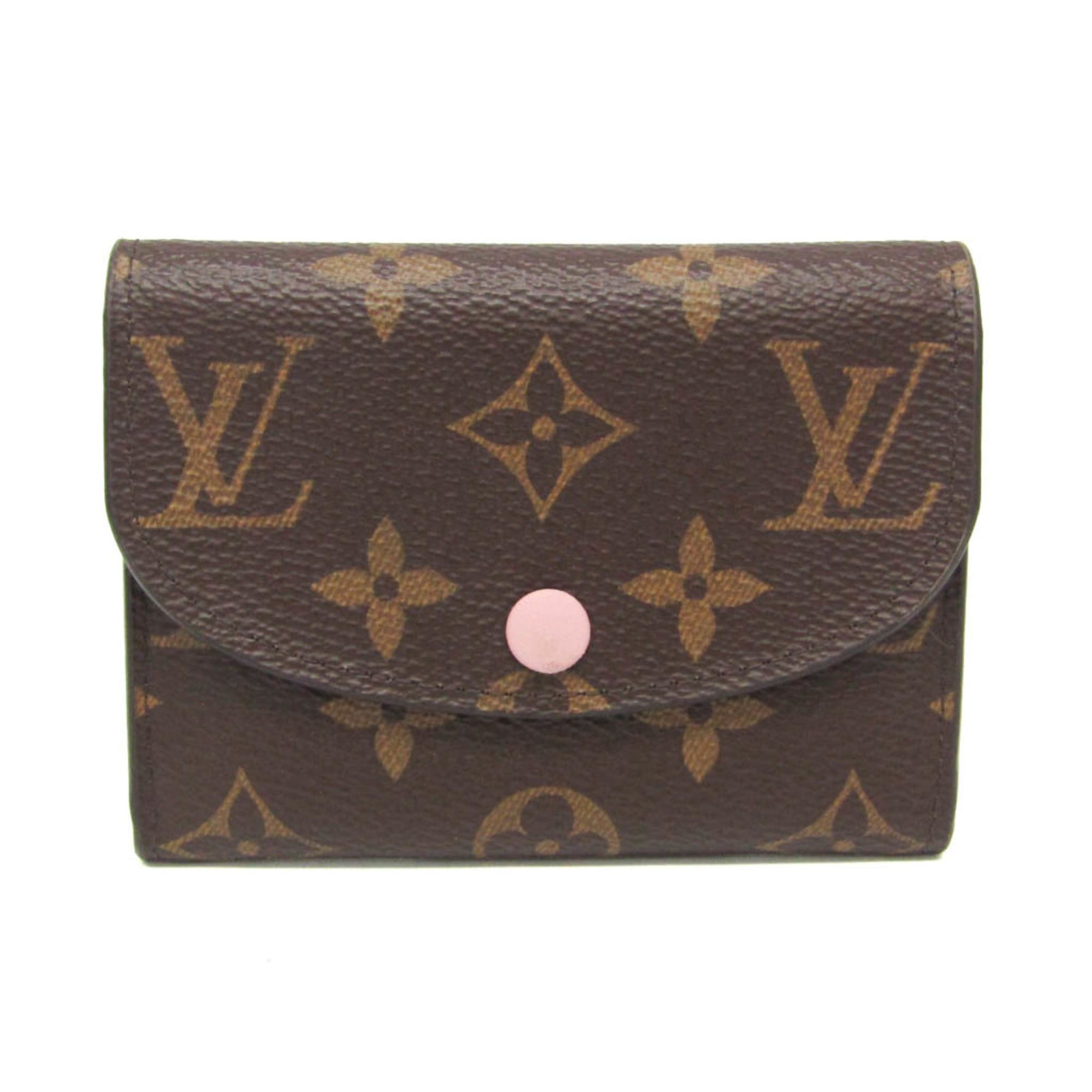 Louis Vuitton Louis Vuitton Monogram Rosalie Coin Purse M62361 Women's Monogram Coin Purse/coin Case Brown,Rose Ballerine Size ONE SIZE - 1 Thumbnail