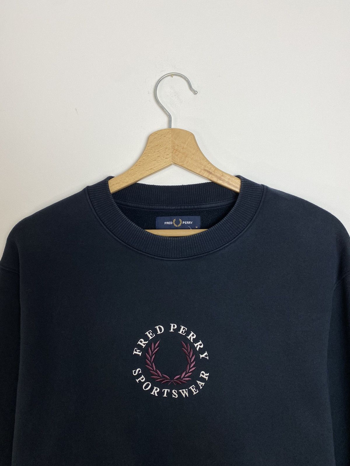 Fred Perry FRED PERRY Branded Sweatshirt Navy Size US M / EU 48-50 / 2 - 1 Thumbnail