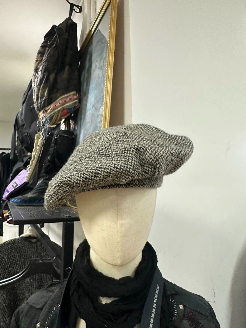 Yohji Yamamoto yohji yamamoto 20AW Snowflake Wool Newsboy Hat 2502-Nextar Size ONE SIZE - 9 Thumbnail