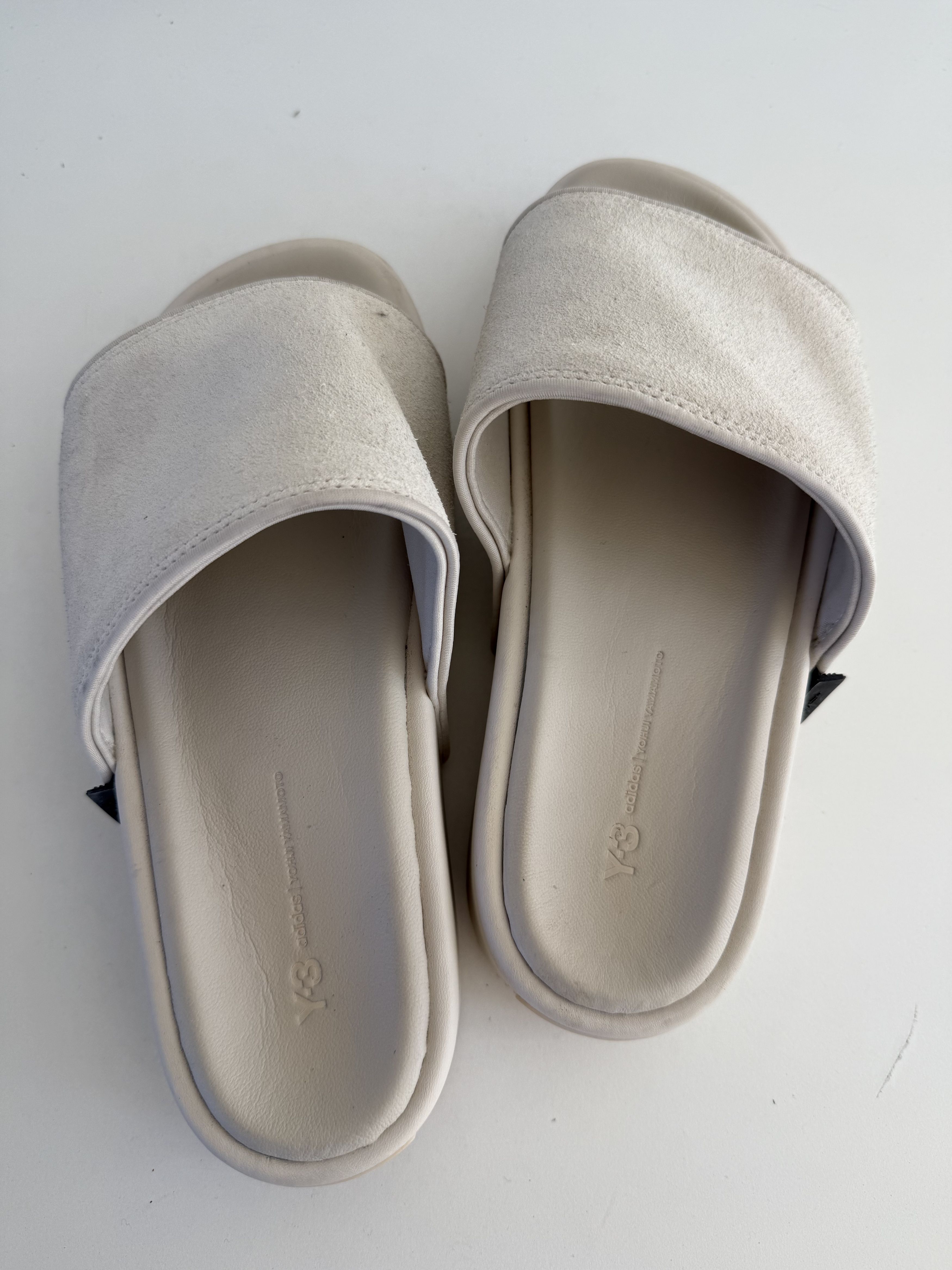 Yohji Yamamoto Y-3 adidas Off-White Beige Sandals / Slip-ons Size US 9 / EU 42 - 4 Thumbnail