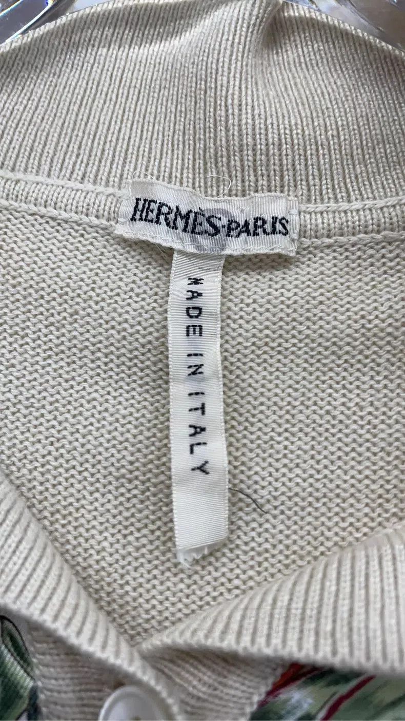 Hermes Hermes Silk Plant Pattern Shirt Size XS / US 0-2 / IT 36-38 - 3 Thumbnail
