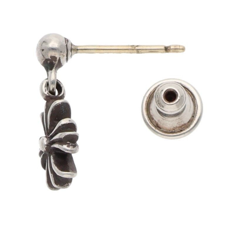 Chrome Hearts Chrome Hearts Tiny Plus Drop Silver Earring Size ONE SIZE - 5 Thumbnail