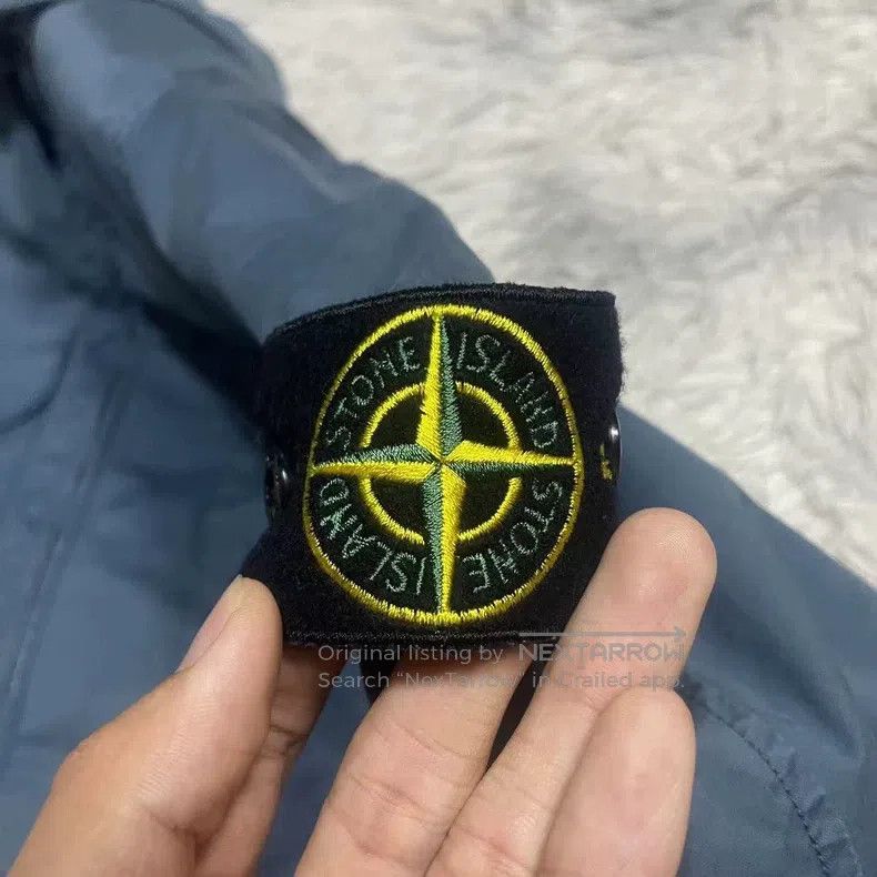 Stone Island Stone Island Four Pocket Washed Jacket Coat Dark Blue Size Size US L / EU 52-54 / 3 - 3 Thumbnail