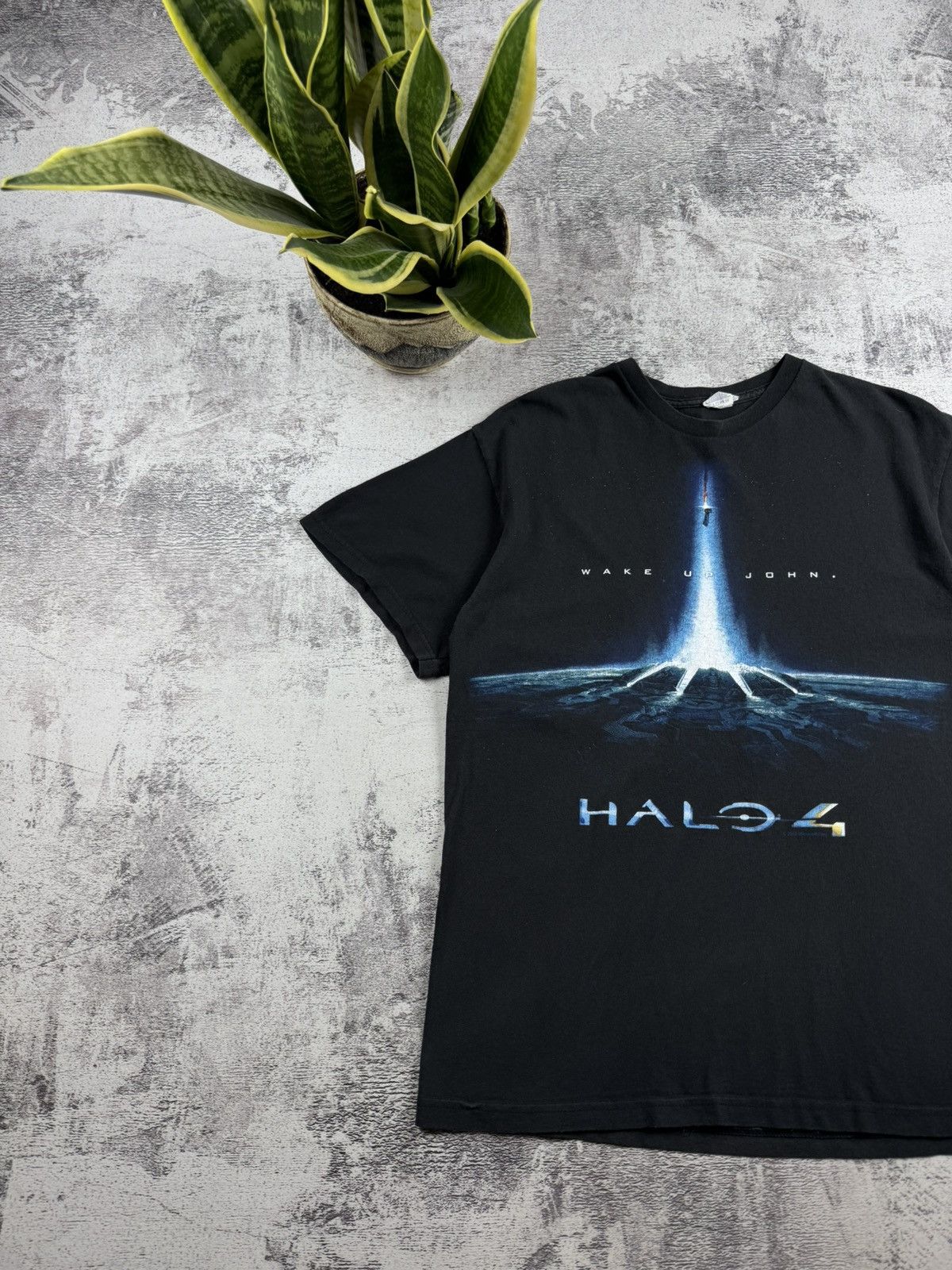 Microsoft Halo 4 Video Vintage 2012 Microsoft Game Film Movie Cartoon Merch T Shirt Tee Size US L / EU 52-54 / 3 - 2 Thumbnail