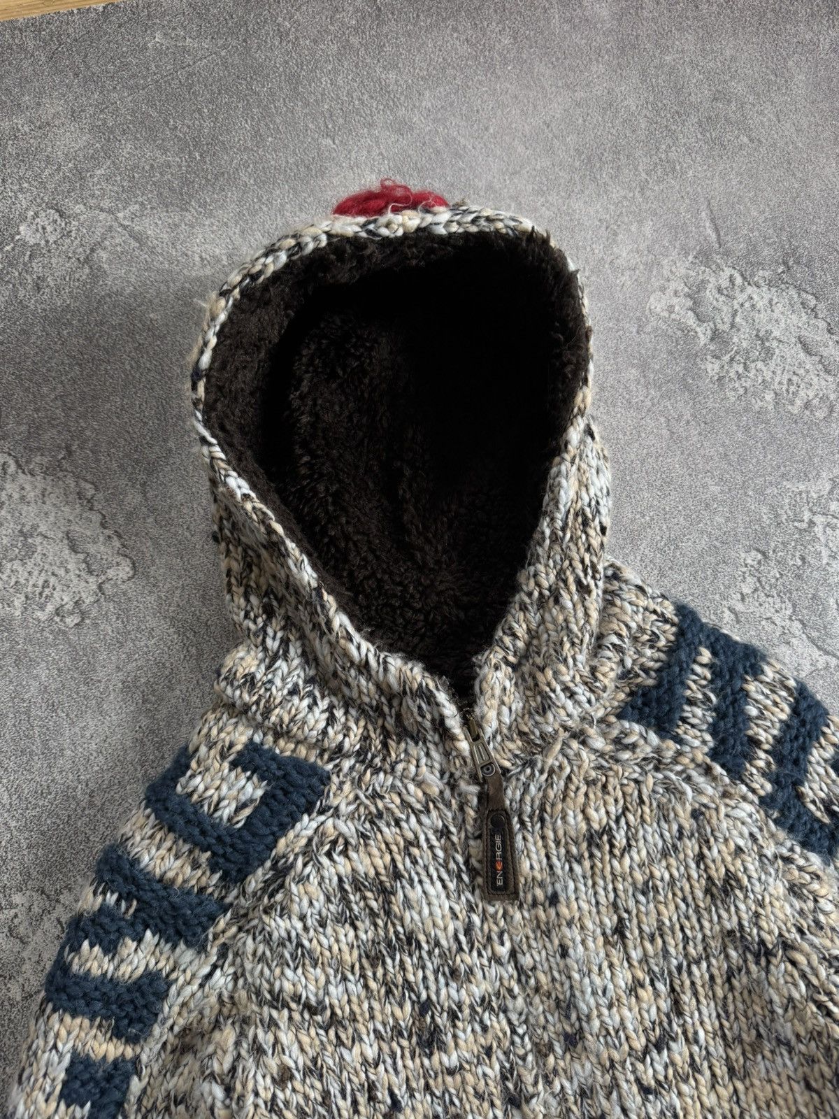 Energie ENERGIE x MISS SIXTY M/size Chunky knitted hoodie jacket fur Size M / US 6-8 / IT 42-44 - 3 Thumbnail
