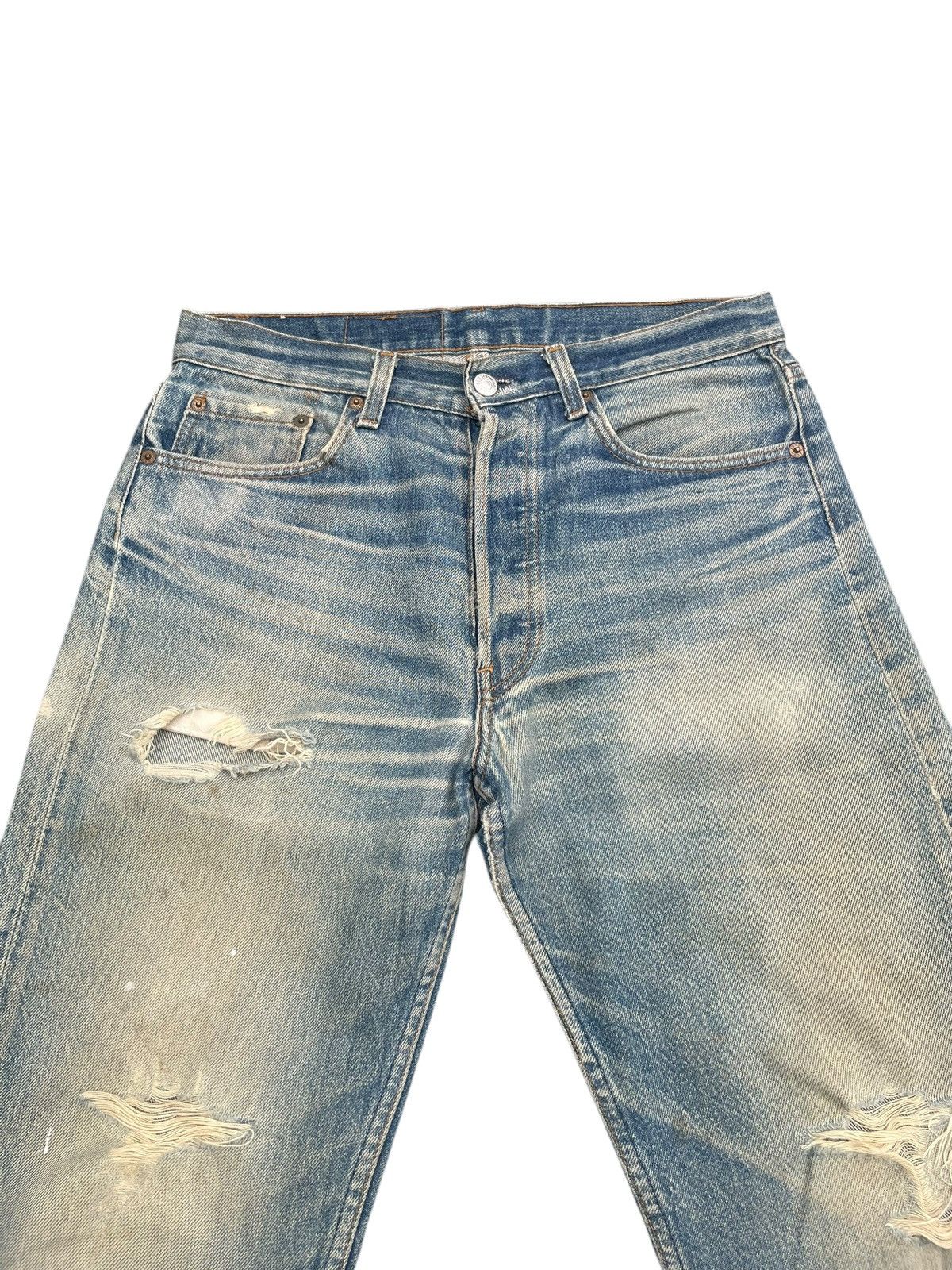 Levi's × Vintage Vintage 1989 Levis 501 XX Distresed Size US 32 / EU 48 - 6 Thumbnail