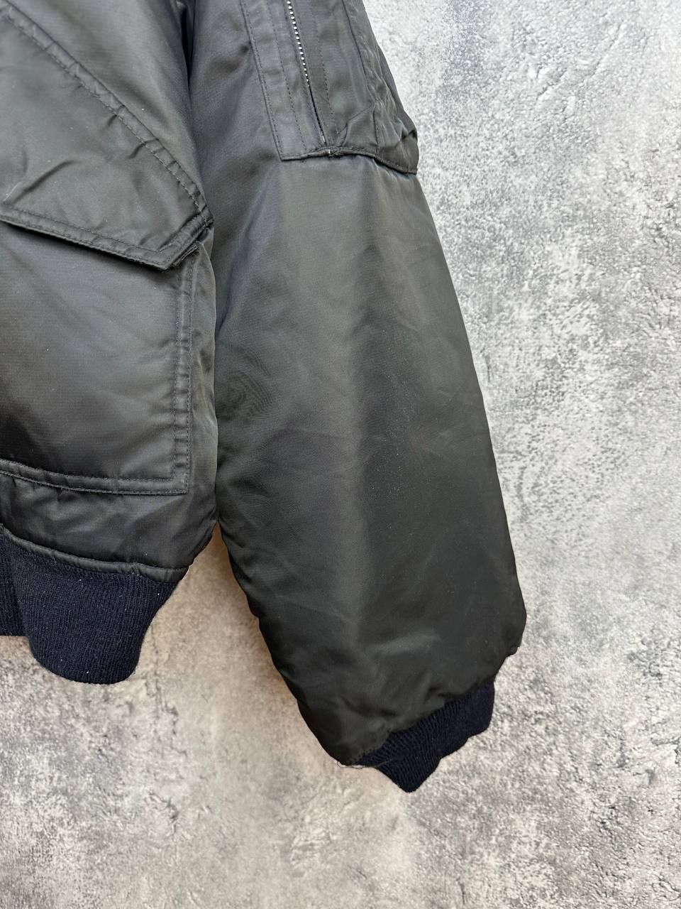Alpha Industries Jacket Flyers USAF MA-1 Bomber Nylon Type CWU-45/P Fur Trim Size US M / EU 48-50 / 2 - 8 Thumbnail