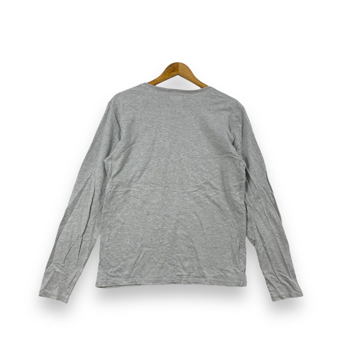 Beams Plus Vintage BEAMS PLUS Made In Japan Minimalist Design Tee Shirt Size M / US 6-8 / IT 42-44 - 3 Thumbnail