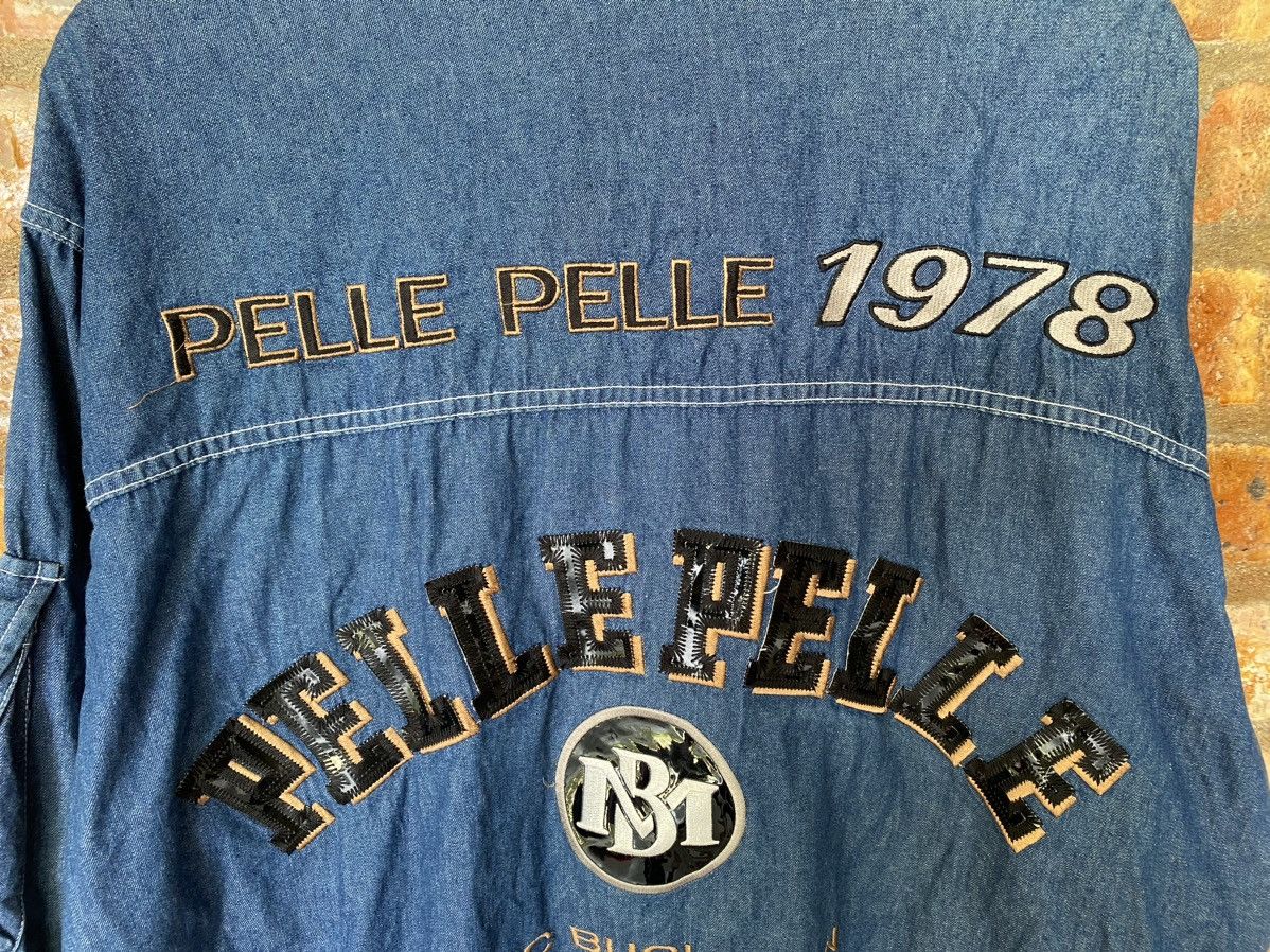 Pelle Pelle 1990s Pelle Pelle Embroidery light Jacket Size US XL / EU 56 / 4 - 4 Thumbnail