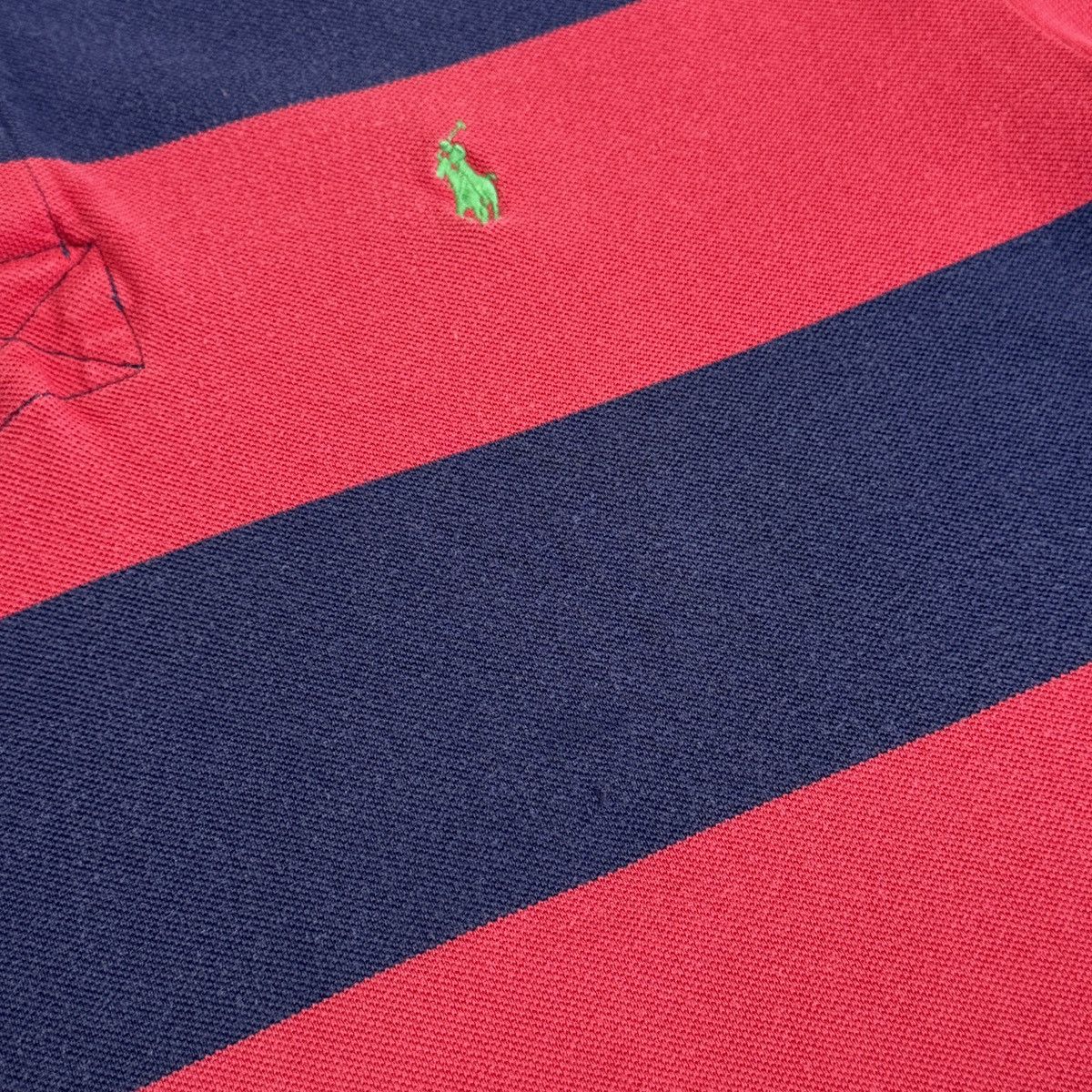 Polo Ralph Lauren Vintage Polo Ralph Lauren Striped Men Polo Shirt Size L Size US L / EU 52-54 / 3 - 6 Thumbnail