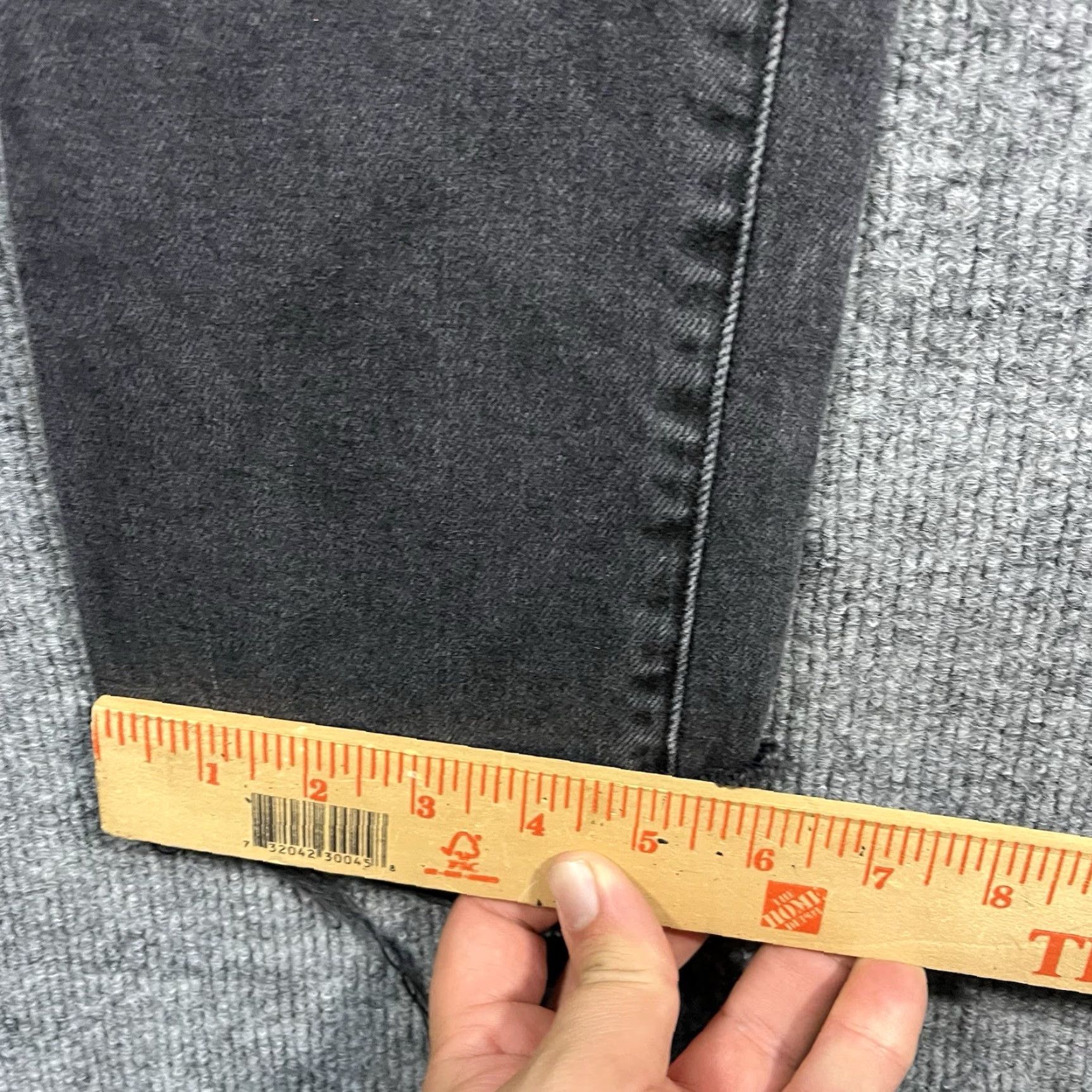 Anthropologie VINTAGE? Wait, it's Anthropologie "Favorite Daughter" The Valentina Tower Super High Rise Cigarette Jeans 26 Black Women Slim Bootcut Size ONE SIZE - 6 Thumbnail