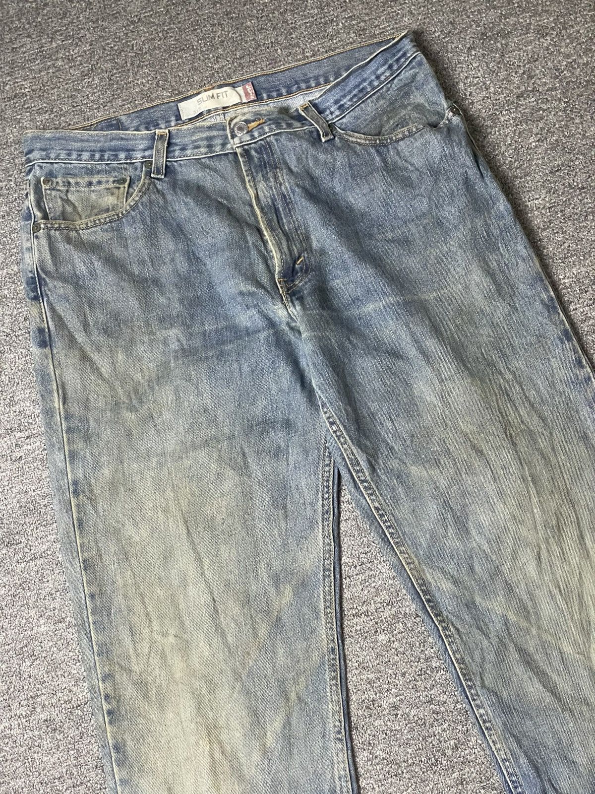 Levi's × Vintage LEVIS STRAUSS & Co 512 Slim Fit Jeans (106) Size US 35 - 3 Thumbnail