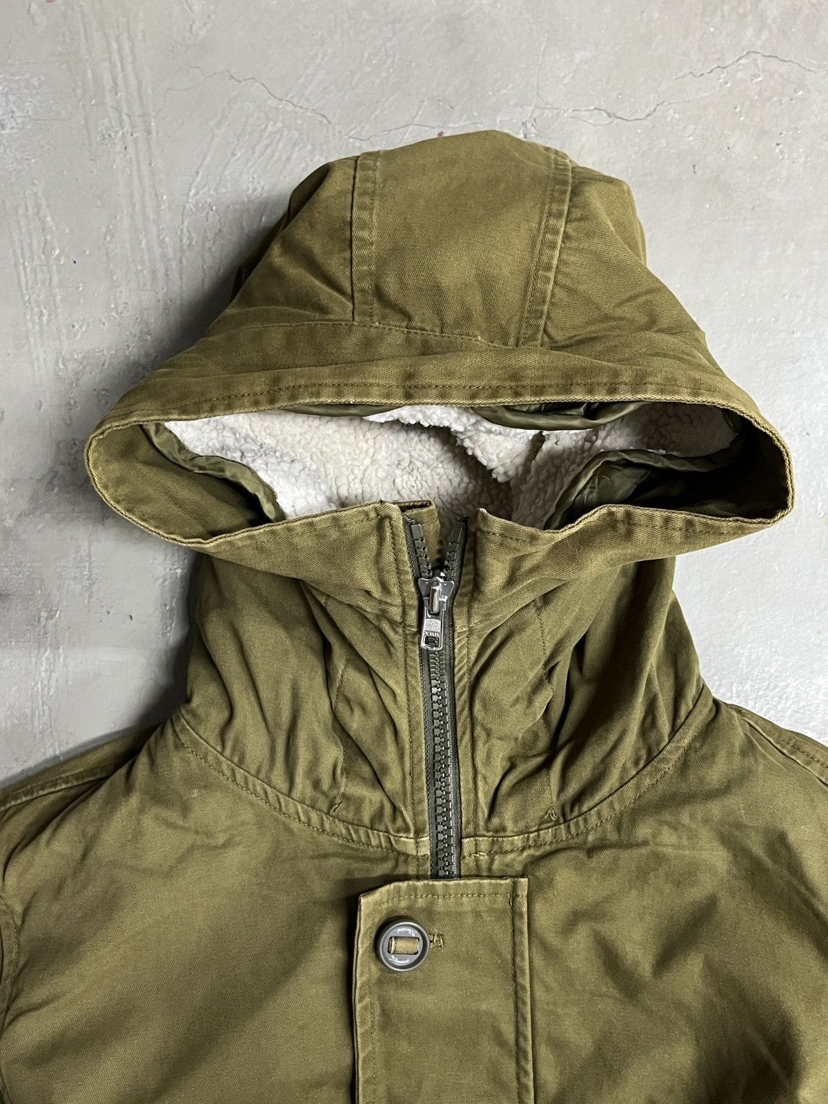 If Six Was Nine 2000s Journal Standard - Sherpa Hoodie Parka Jacket Size US M / EU 48-50 / 2 - 4 Thumbnail