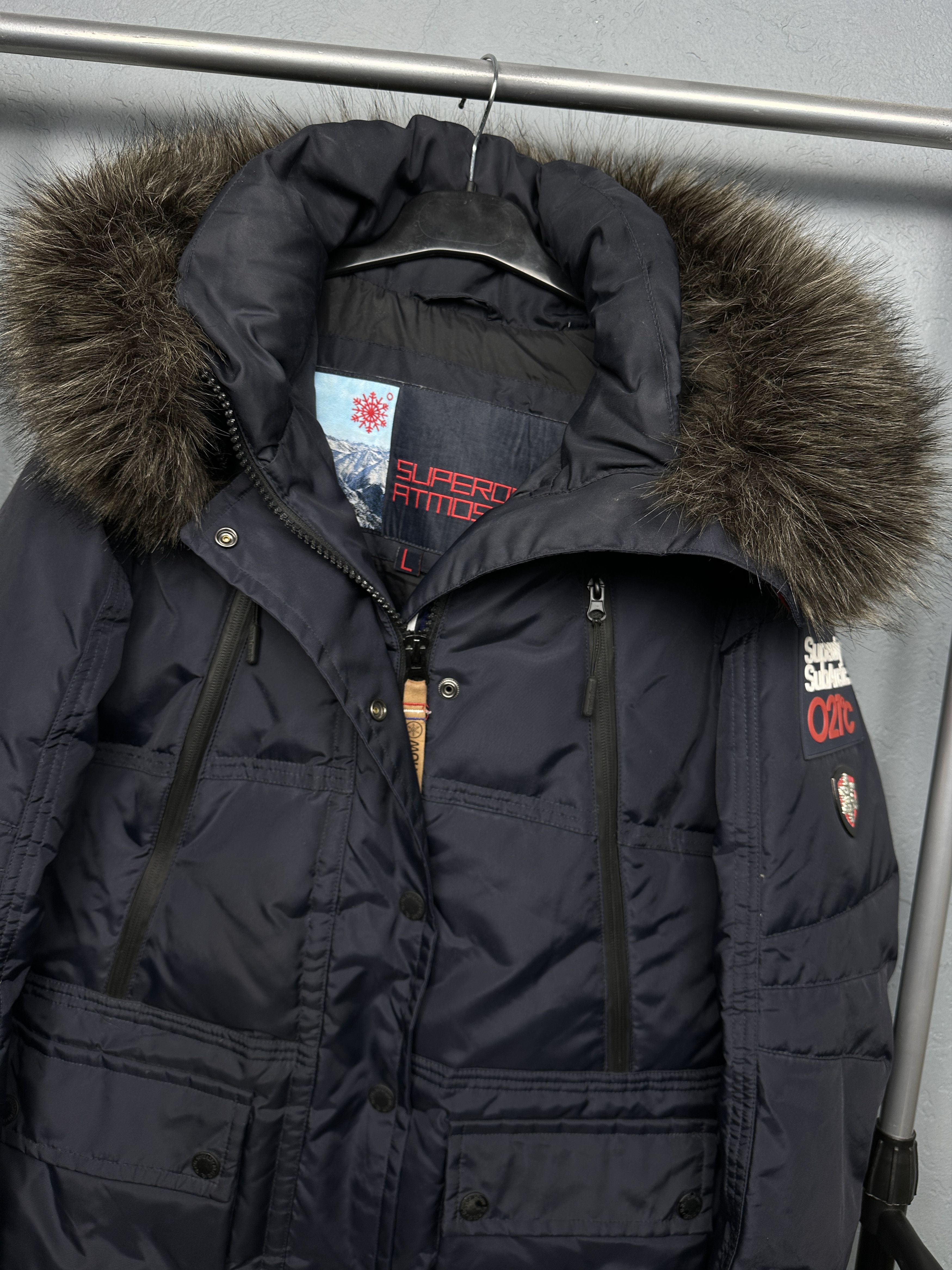 Superdry Superdry SubArctic Ski Puffer Parka Jacket Size L / US 10 / IT 46 - 2 Thumbnail