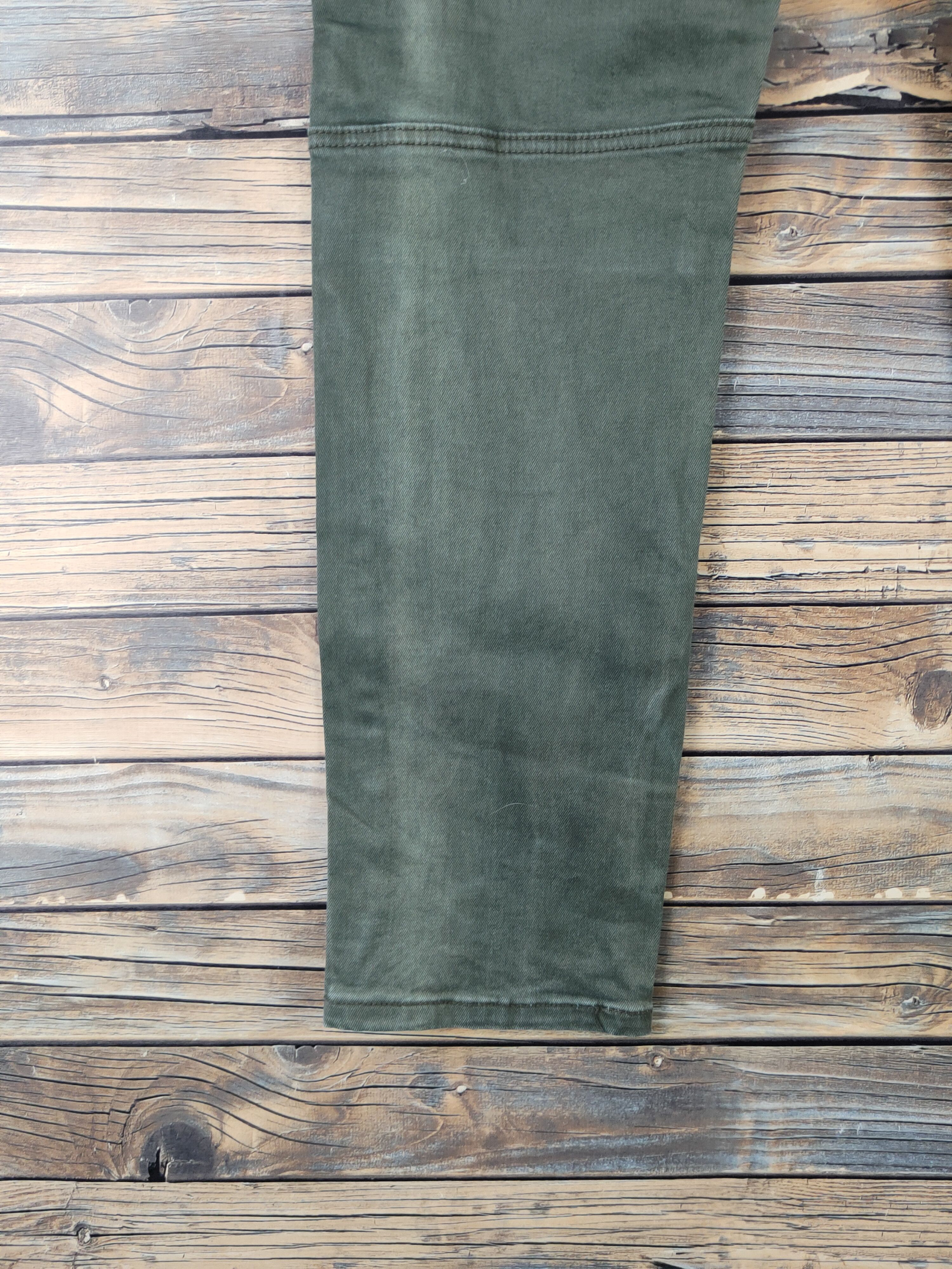 Japanese Brand DLL Invisible Green Multipocket Tactical Cargo Pants #263 Size 31" - 9 Thumbnail