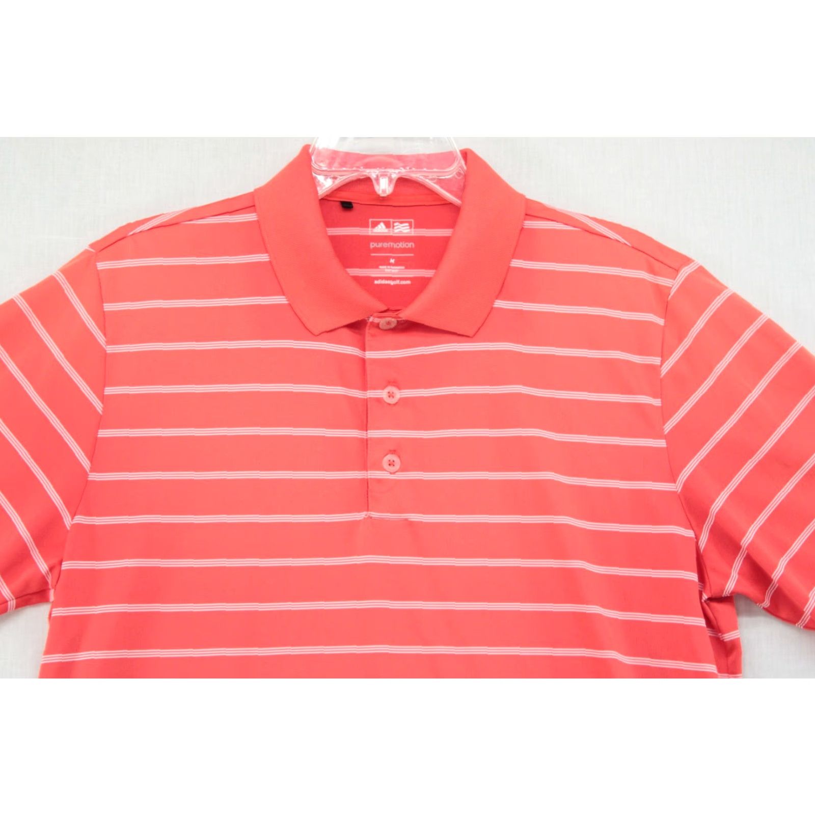 Adidas ADIDAS PUREMOTION Golf Polo Shirt Men’s Medium Orange Casual Preppy Modern Polo Shirt Shirts Mens Orange Puremotion Golf Polo Shirt Adidas Size US M / EU 48-50 / 2 - 3 Thumbnail