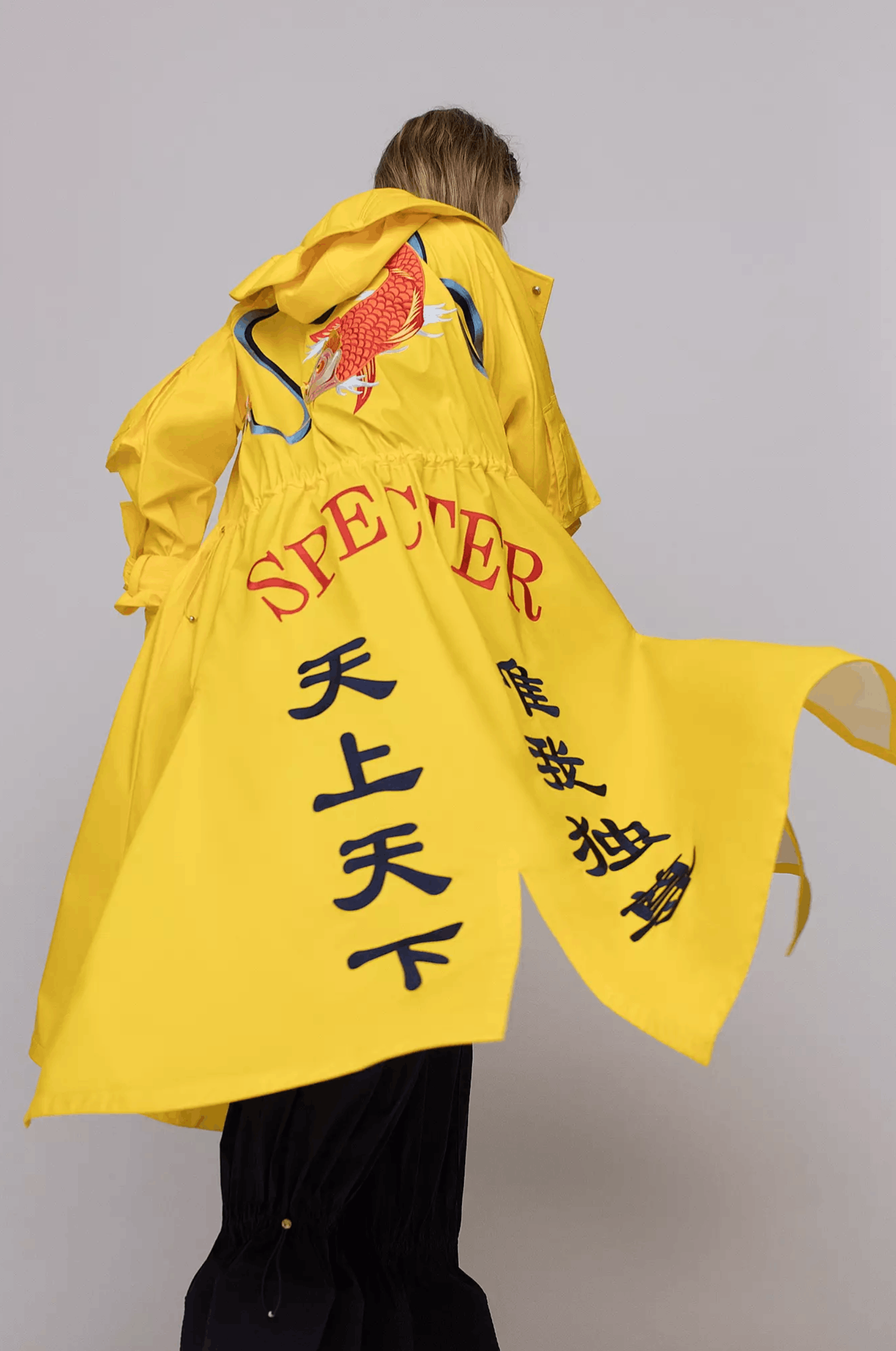 ANGEL CHEN ANGEL CHEN LONG WINDBREAKER Size US M / EU 48-50 / 2 - 9 Thumbnail